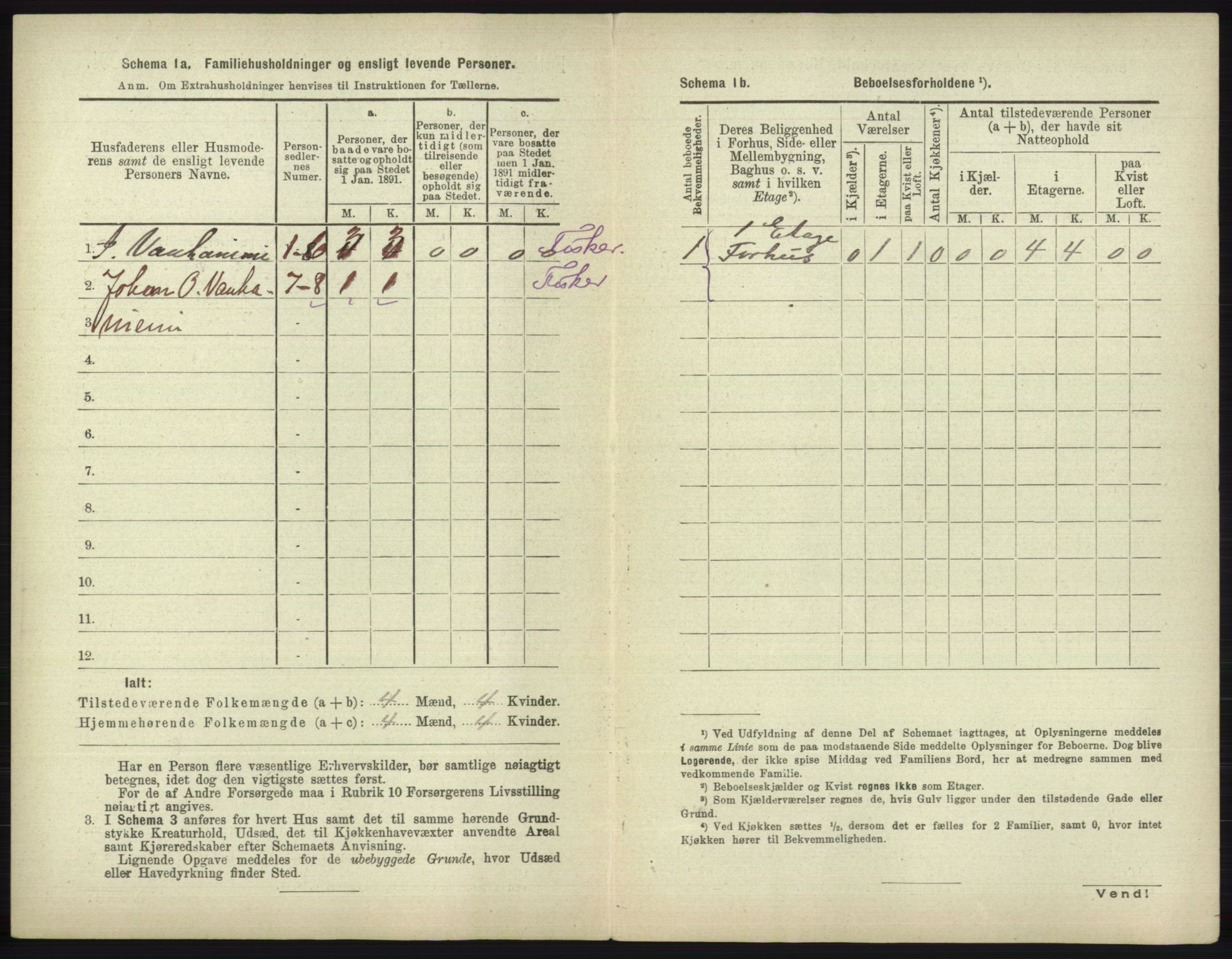 RA, 1891 census for 2003 Vadsø, 1891, p. 149