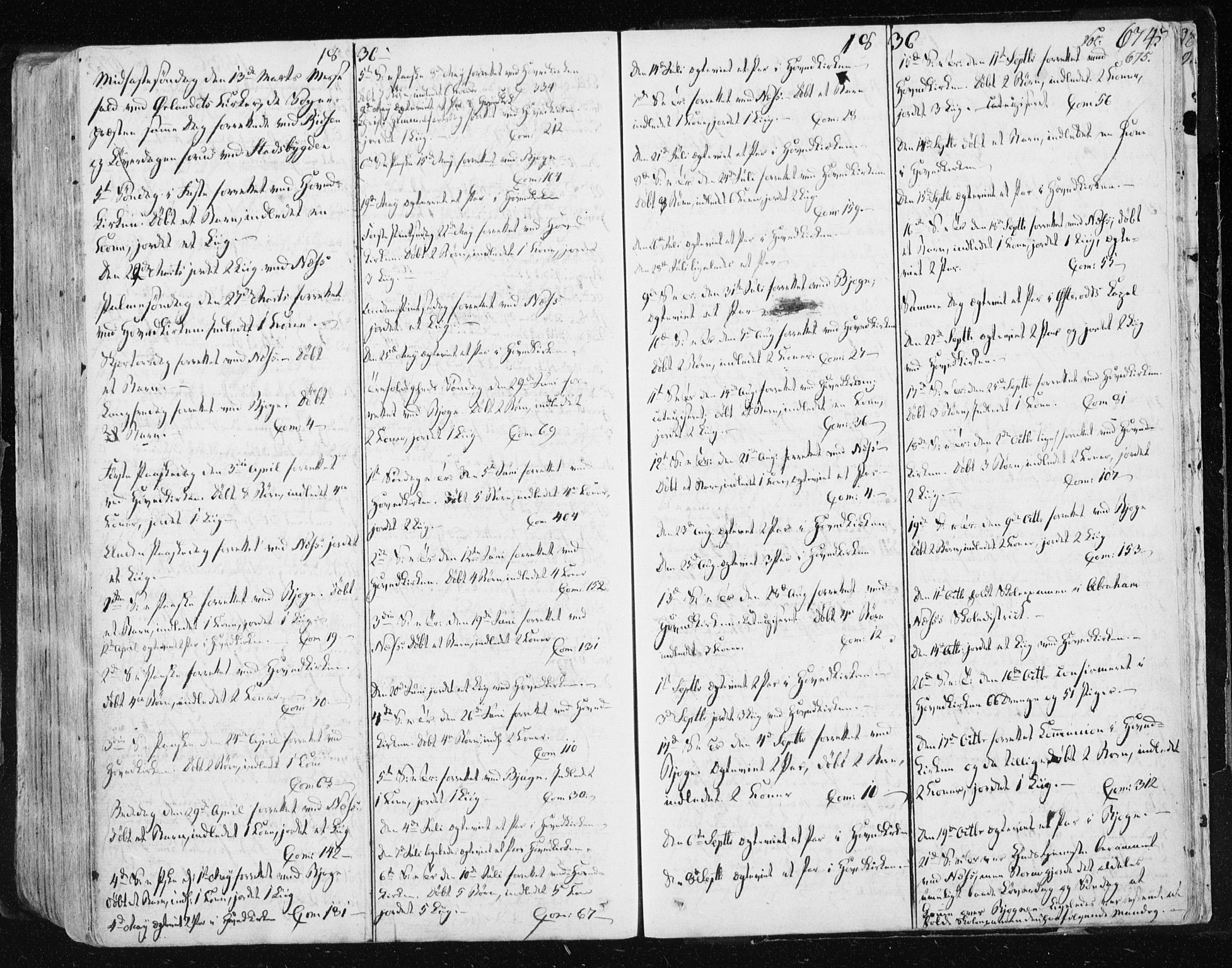 Ministerialprotokoller, klokkerbøker og fødselsregistre - Sør-Trøndelag, SAT/A-1456/659/L0735: Parish register (official) no. 659A05, 1826-1841, p. 674