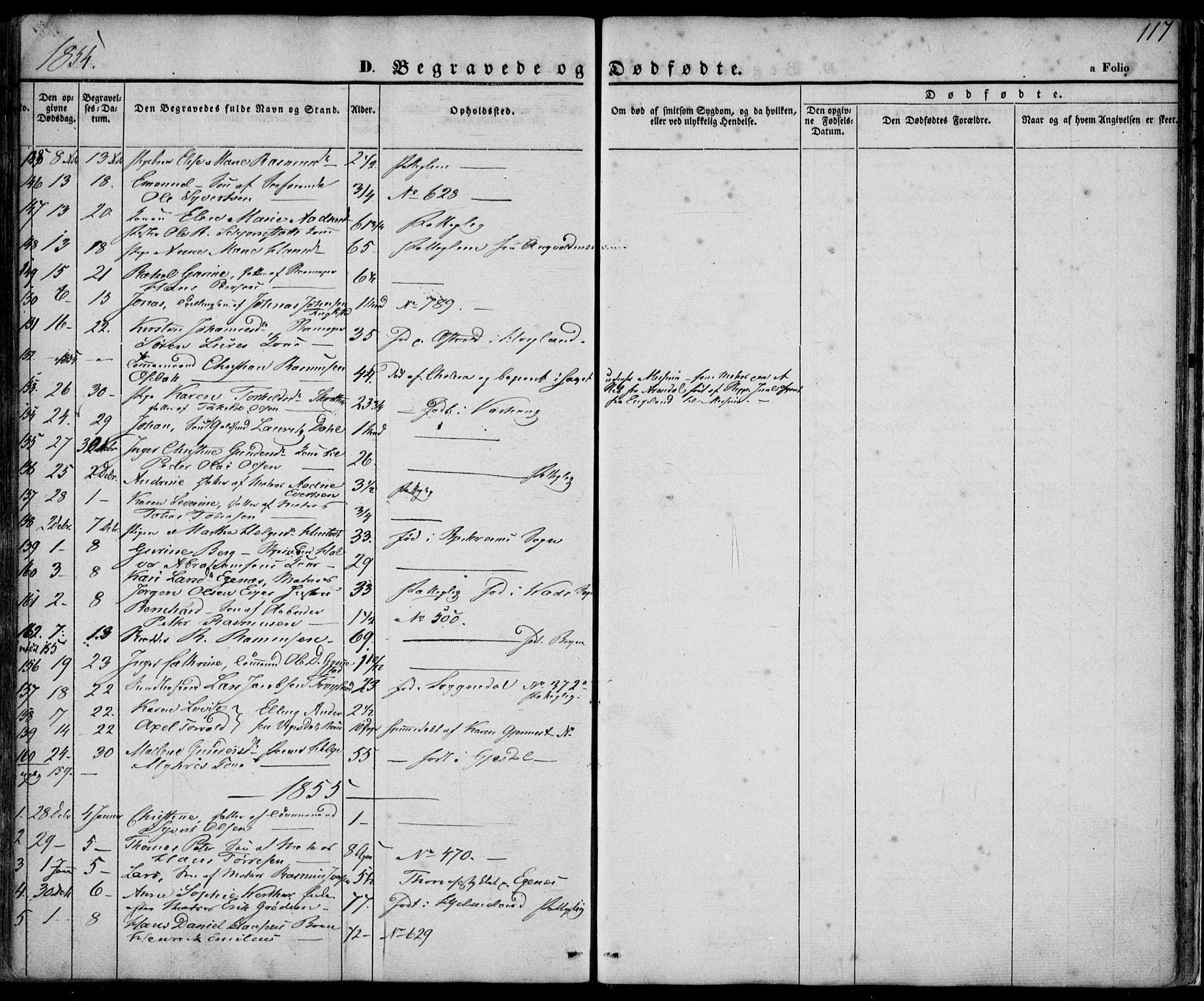 Domkirken sokneprestkontor, AV/SAST-A-101812/001/30/30BA/L0014: Parish register (official) no. A 13, 1841-1851, p. 117