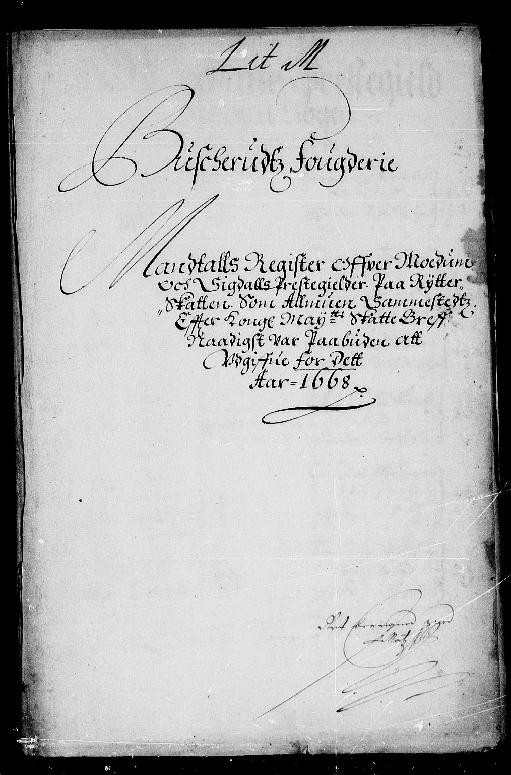 Rentekammeret inntil 1814, Reviderte regnskaper, Stiftamtstueregnskaper, Landkommissariatet på Akershus og Akershus stiftamt, RA/EA-5869/R/Rb/L0046: Akershus stiftamt, 1667-1668