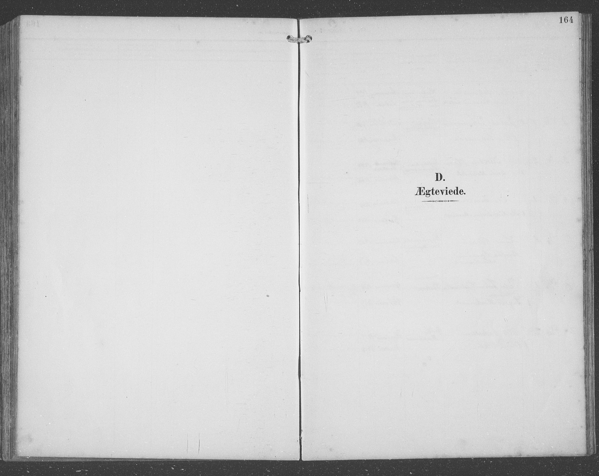 Lindås Sokneprestembete, SAB/A-76701/H/Hab: Parish register (copy) no. C 4, 1894-1910, p. 164