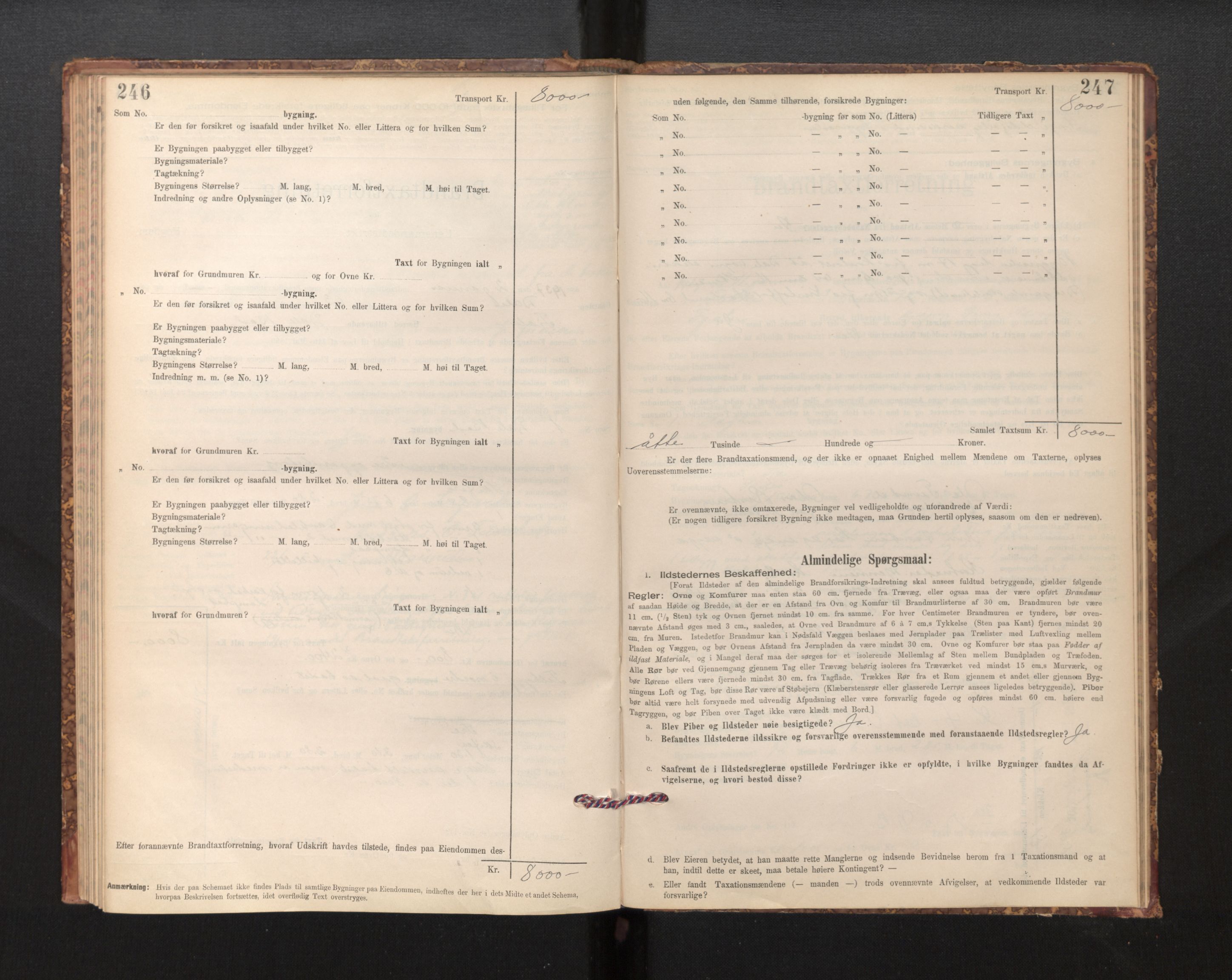 Lensmannen i Fjaler, SAB/A-27201/0012/L0006: Branntakstprotokoll, skjematakst, 1895-1937, p. 246-247