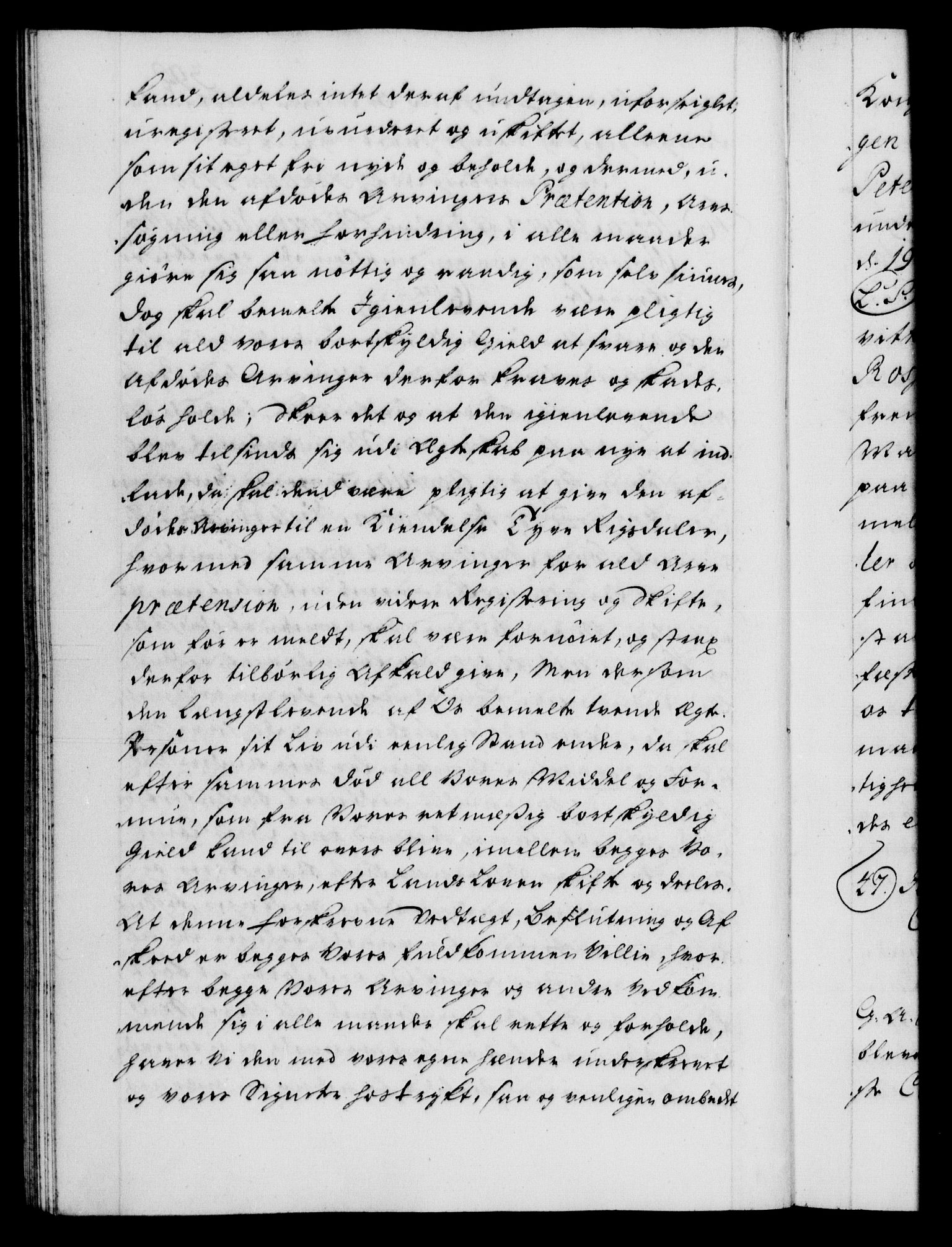 Danske Kanselli 1572-1799, AV/RA-EA-3023/F/Fc/Fca/Fcaa/L0028: Norske registre, 1733-1734, p. 392b