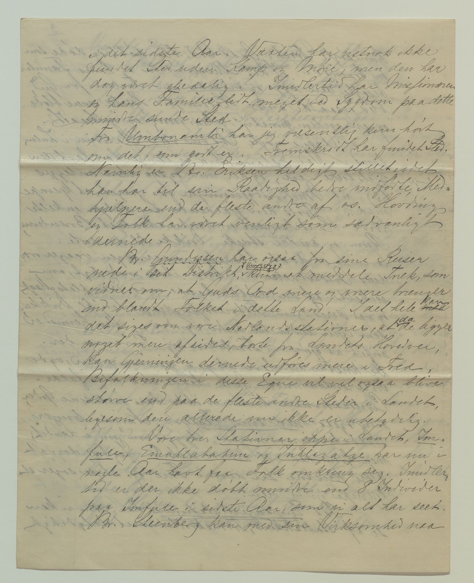 Det Norske Misjonsselskap - hovedadministrasjonen, VID/MA-A-1045/D/Da/Daa/L0038/0004: Konferansereferat og årsberetninger / Konferansereferat fra Sør-Afrika., 1890