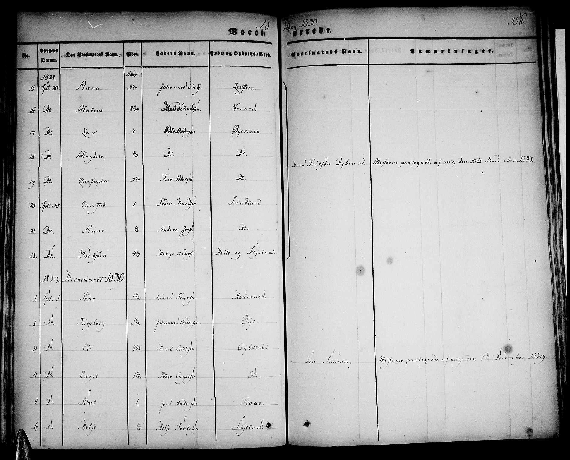 Strandebarm sokneprestembete, AV/SAB-A-78401/H/Haa: Parish register (official) no. A 6, 1826-1843, p. 356