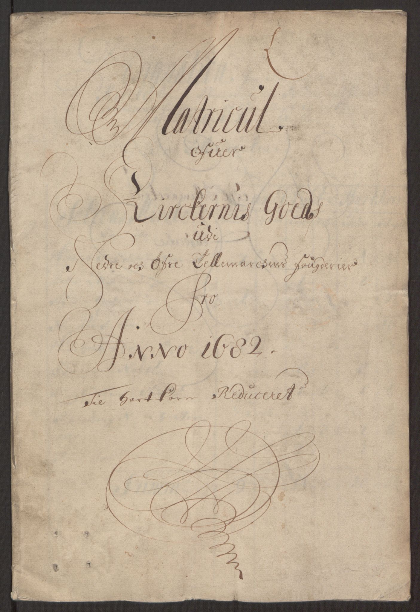 Rentekammeret inntil 1814, Reviderte regnskaper, Fogderegnskap, RA/EA-4092/R35/L2078: Fogderegnskap Øvre og Nedre Telemark, 1680-1684, p. 294