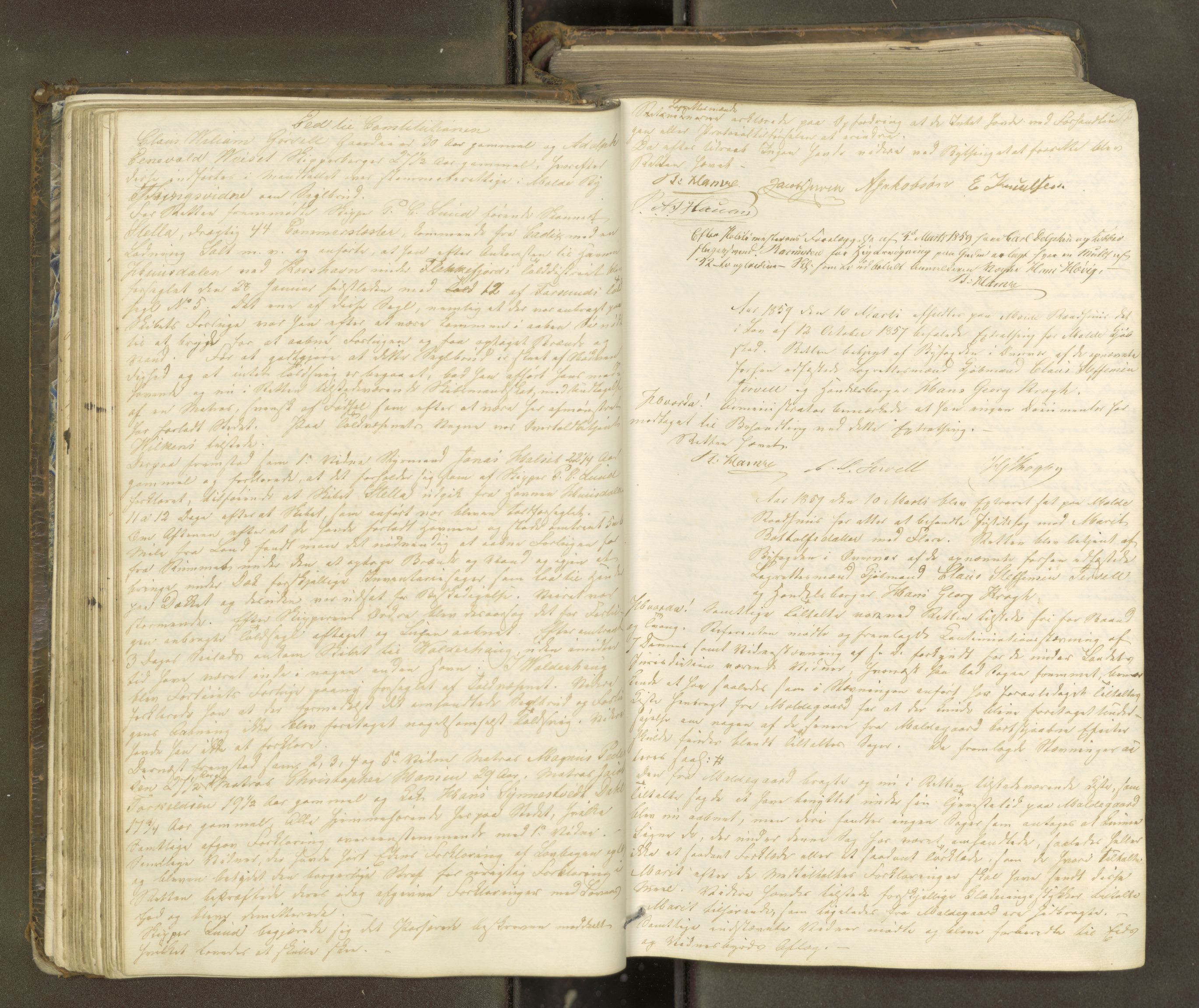Molde byfogd, AV/SAT-A-0025/1/1A/L0009: Justisprotokoll, 1858-1863, p. 41b-42a