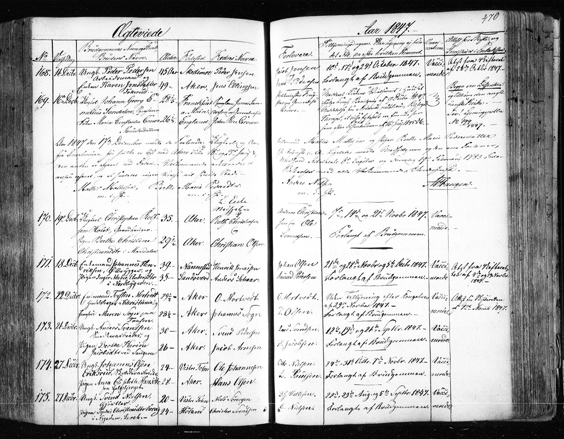 Aker prestekontor kirkebøker, AV/SAO-A-10861/F/L0019: Parish register (official) no. 19, 1842-1852, p. 470