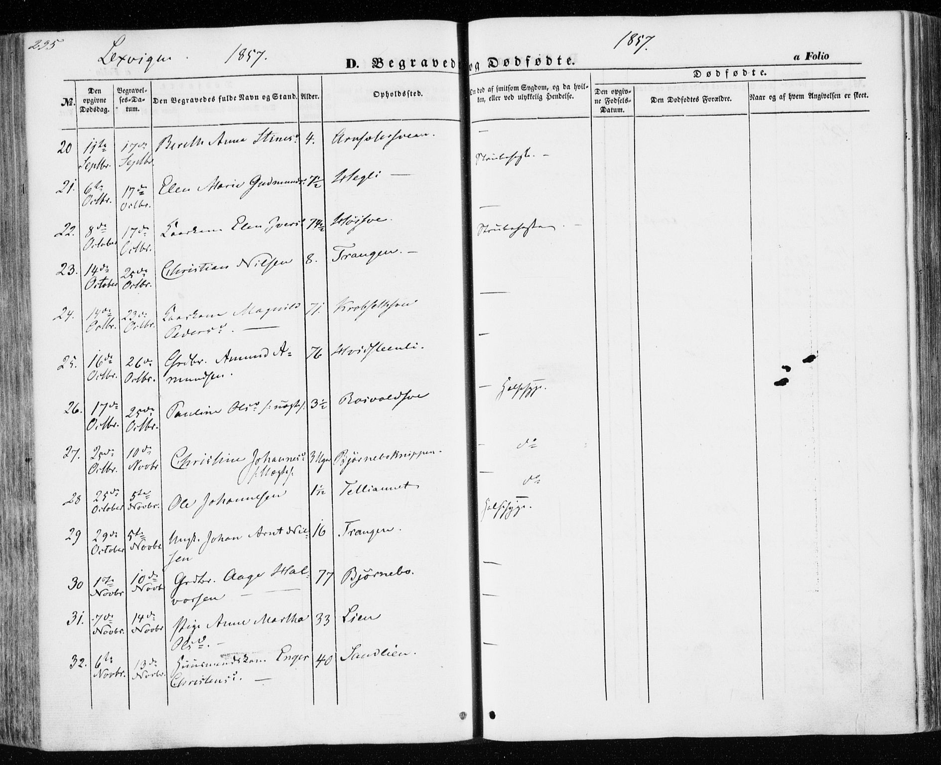 Ministerialprotokoller, klokkerbøker og fødselsregistre - Nord-Trøndelag, SAT/A-1458/701/L0008: Parish register (official) no. 701A08 /1, 1854-1863, p. 295