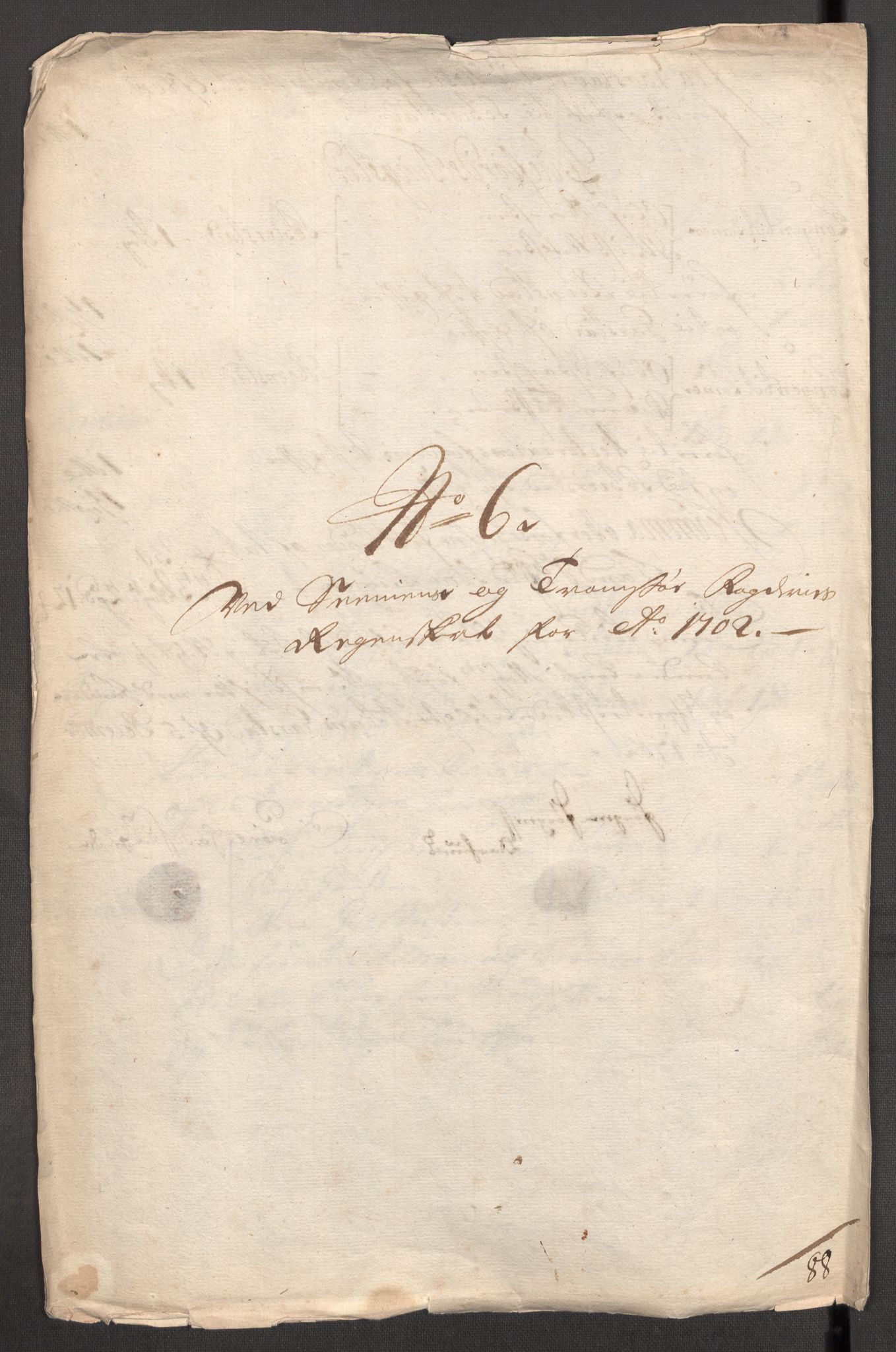 Rentekammeret inntil 1814, Reviderte regnskaper, Fogderegnskap, RA/EA-4092/R68/L4755: Fogderegnskap Senja og Troms, 1700-1704, p. 269