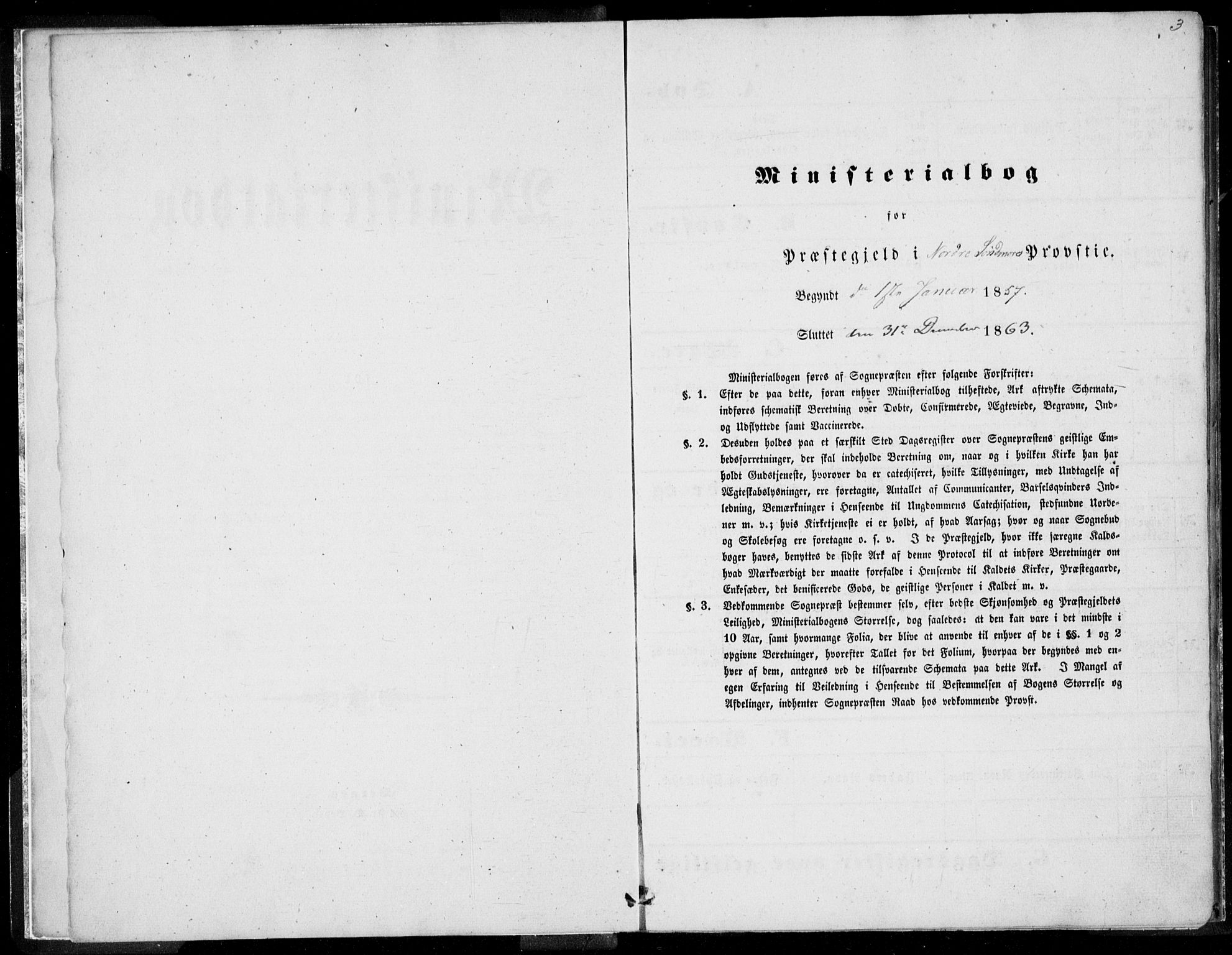 Ministerialprotokoller, klokkerbøker og fødselsregistre - Møre og Romsdal, AV/SAT-A-1454/524/L0354: Parish register (official) no. 524A06, 1857-1863, p. 3