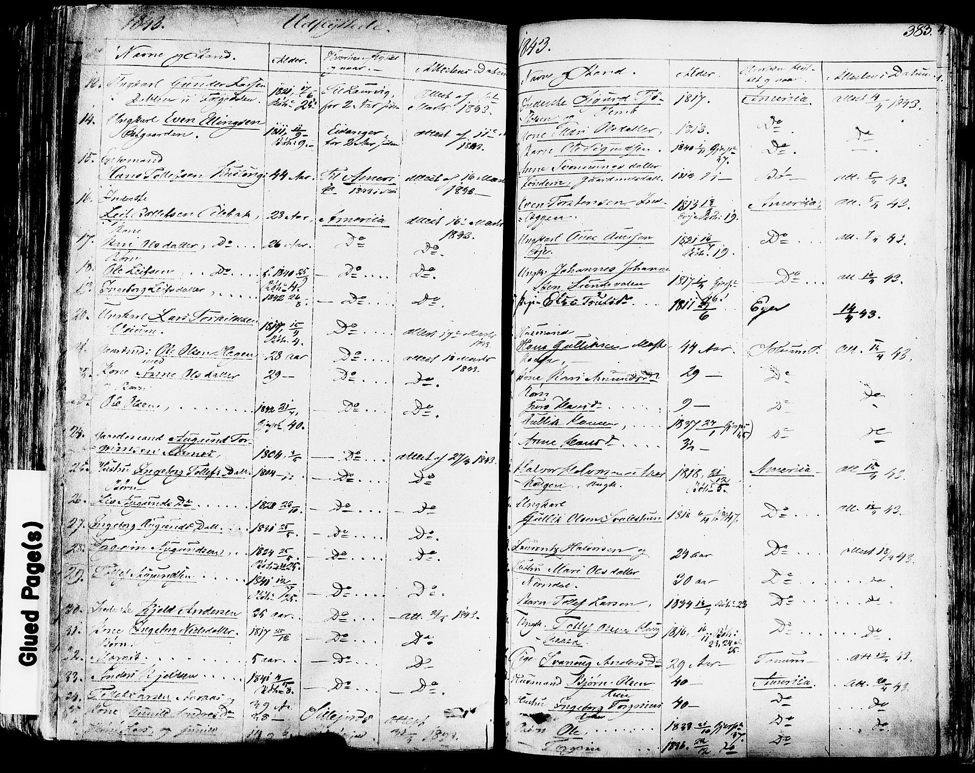 Sauherad kirkebøker, AV/SAKO-A-298/F/Fa/L0006: Parish register (official) no. I 6, 1827-1850, p. 383