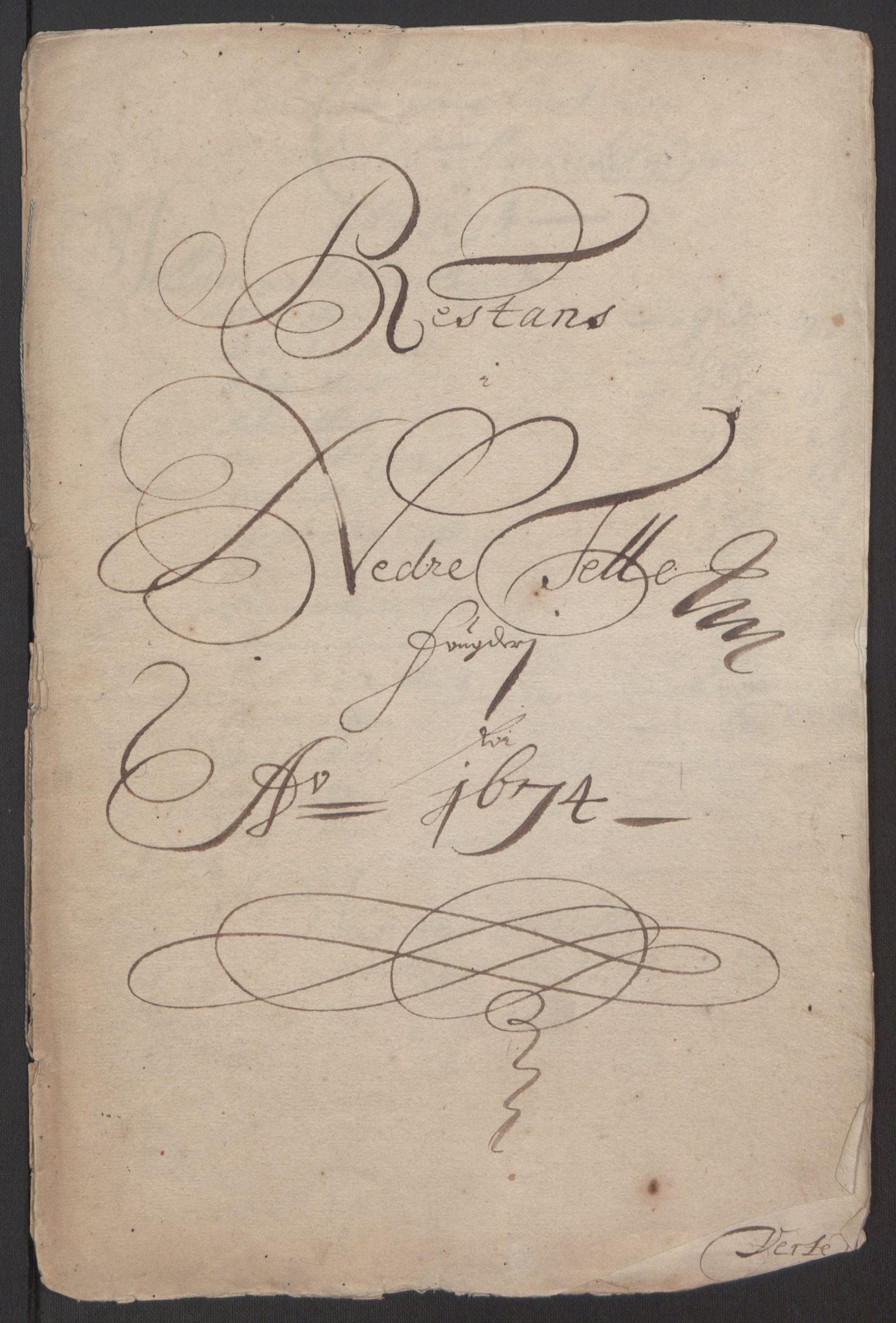 Rentekammeret inntil 1814, Reviderte regnskaper, Fogderegnskap, RA/EA-4092/R35/L2061: Fogderegnskap Øvre og Nedre Telemark, 1673-1674, p. 200