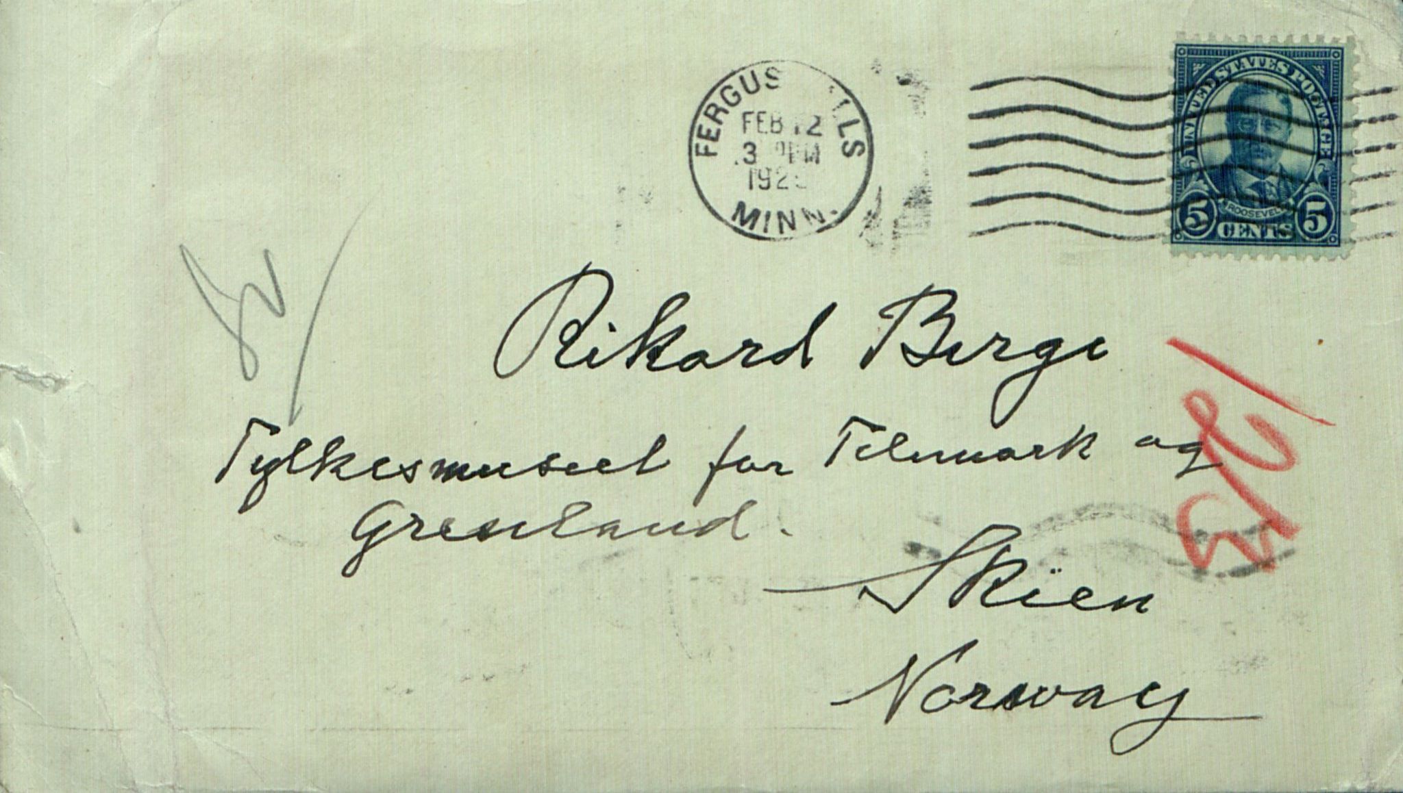 Rikard Berge, TEMU/TGM-A-1003/F/L0017/0016: 551-599 / 566 Notisbokblad og brev til Rikard Berge, 1910-1950, p. 123