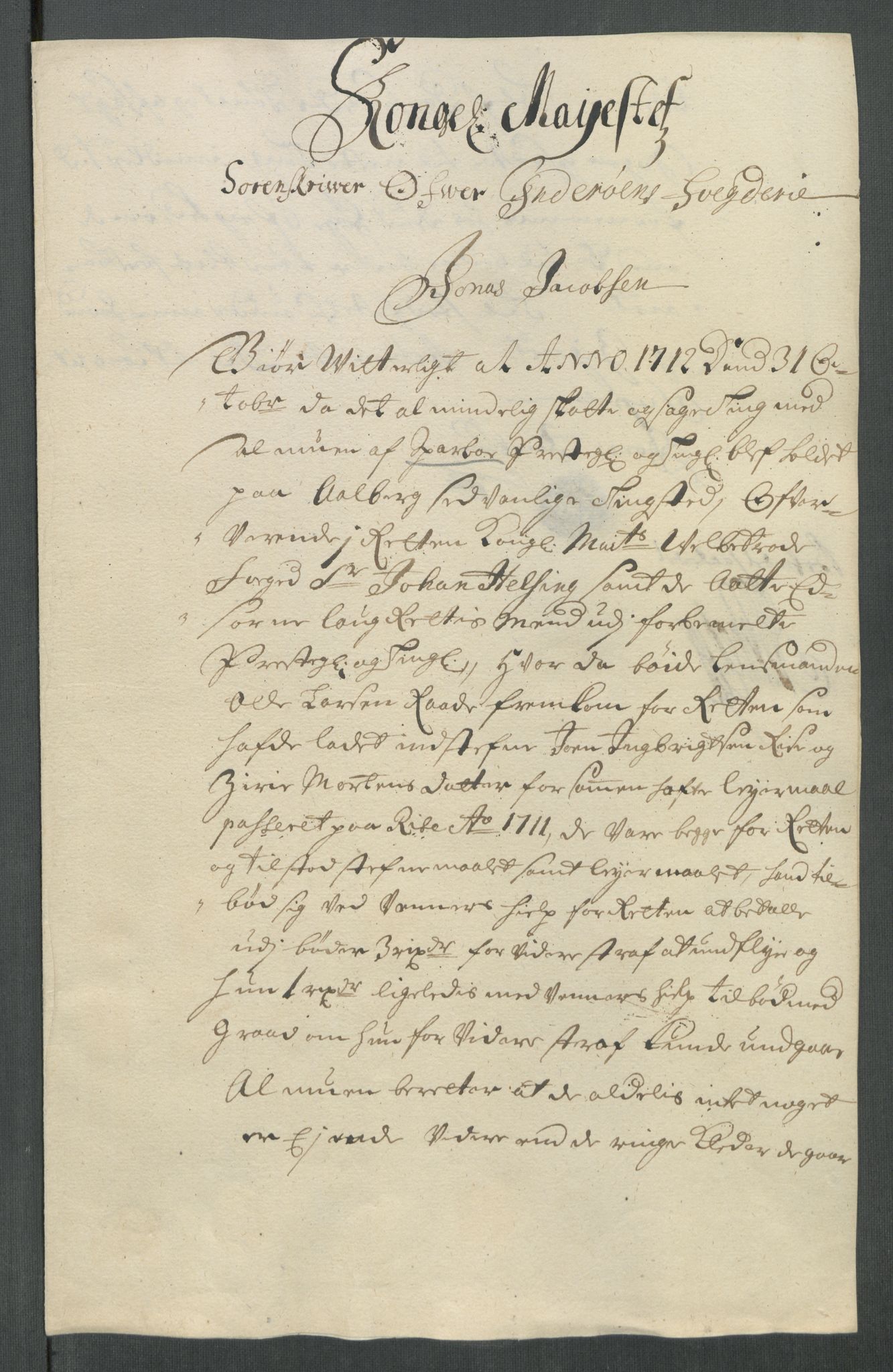 Rentekammeret inntil 1814, Reviderte regnskaper, Fogderegnskap, RA/EA-4092/R63/L4320: Fogderegnskap Inderøy, 1712, p. 248