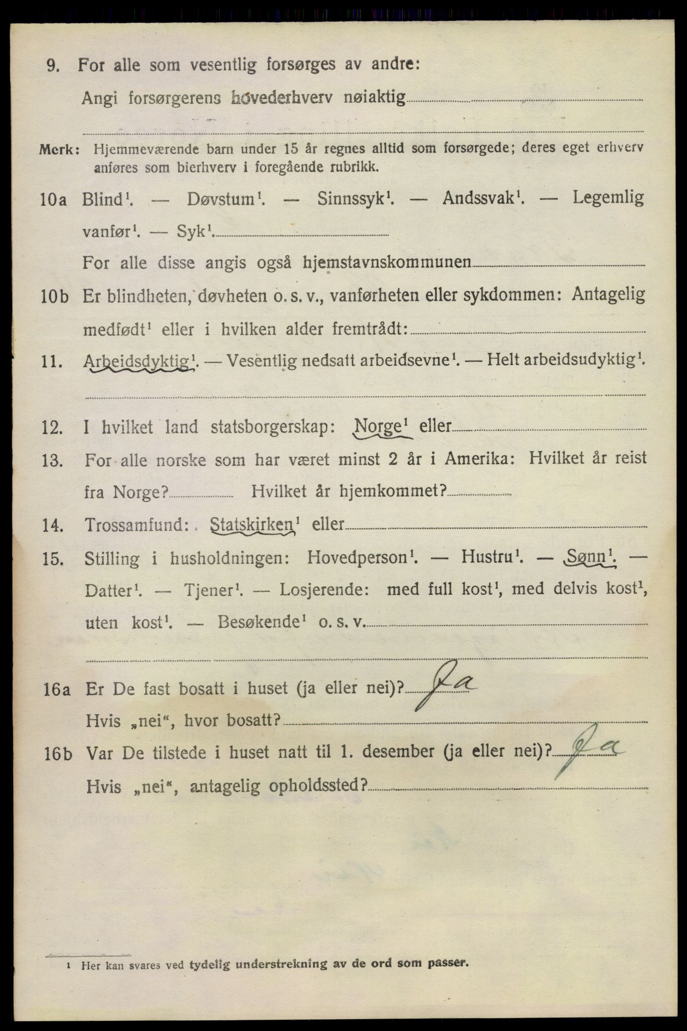 SAKO, 1920 census for Sauherad, 1920, p. 8295