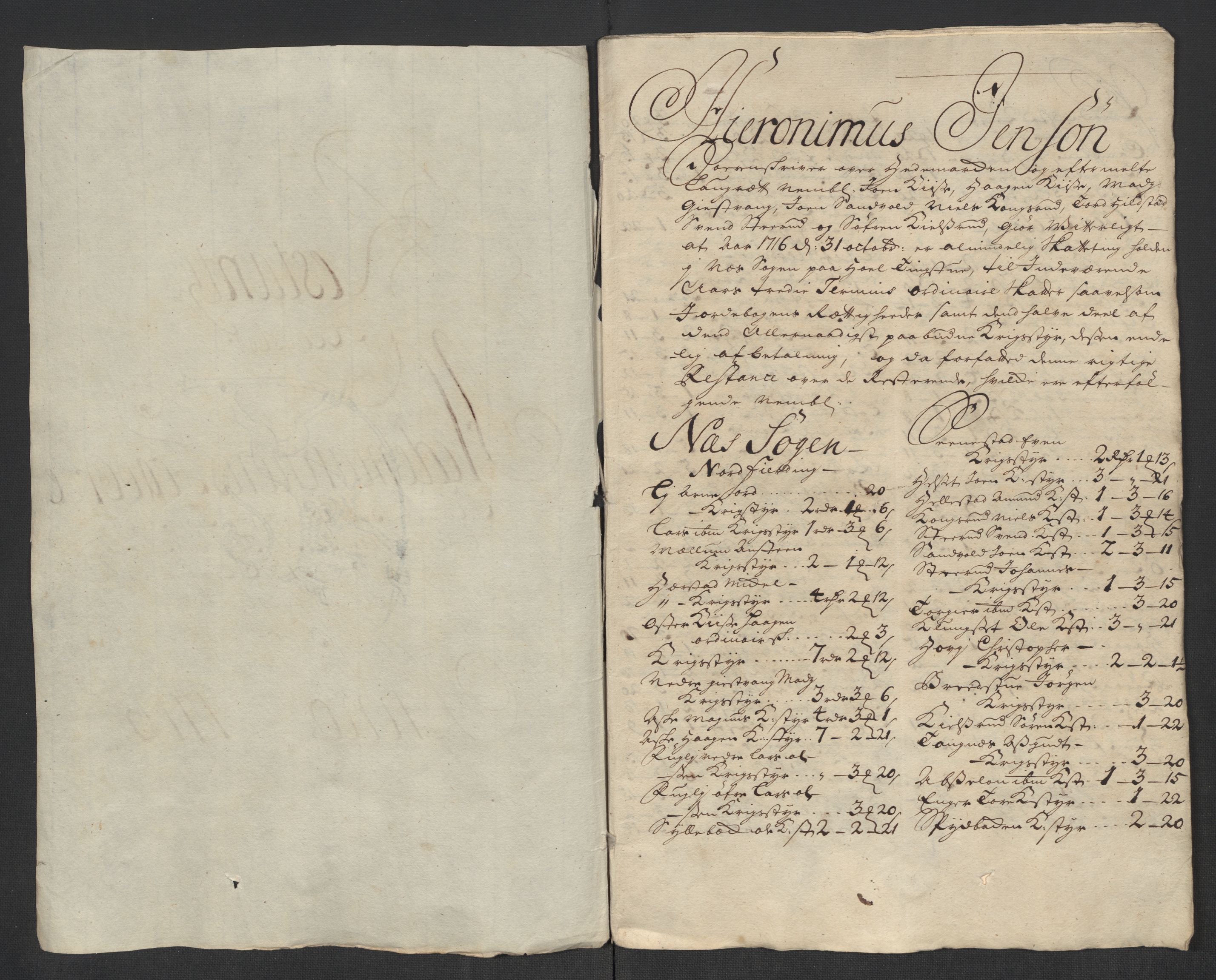 Rentekammeret inntil 1814, Reviderte regnskaper, Fogderegnskap, RA/EA-4092/R16/L1055: Fogderegnskap Hedmark, 1716, p. 400