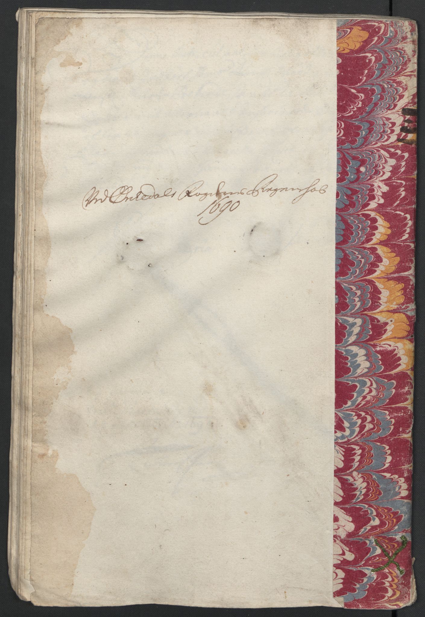 Rentekammeret inntil 1814, Reviderte regnskaper, Fogderegnskap, RA/EA-4092/R58/L3936: Fogderegnskap Orkdal, 1689-1690, p. 325