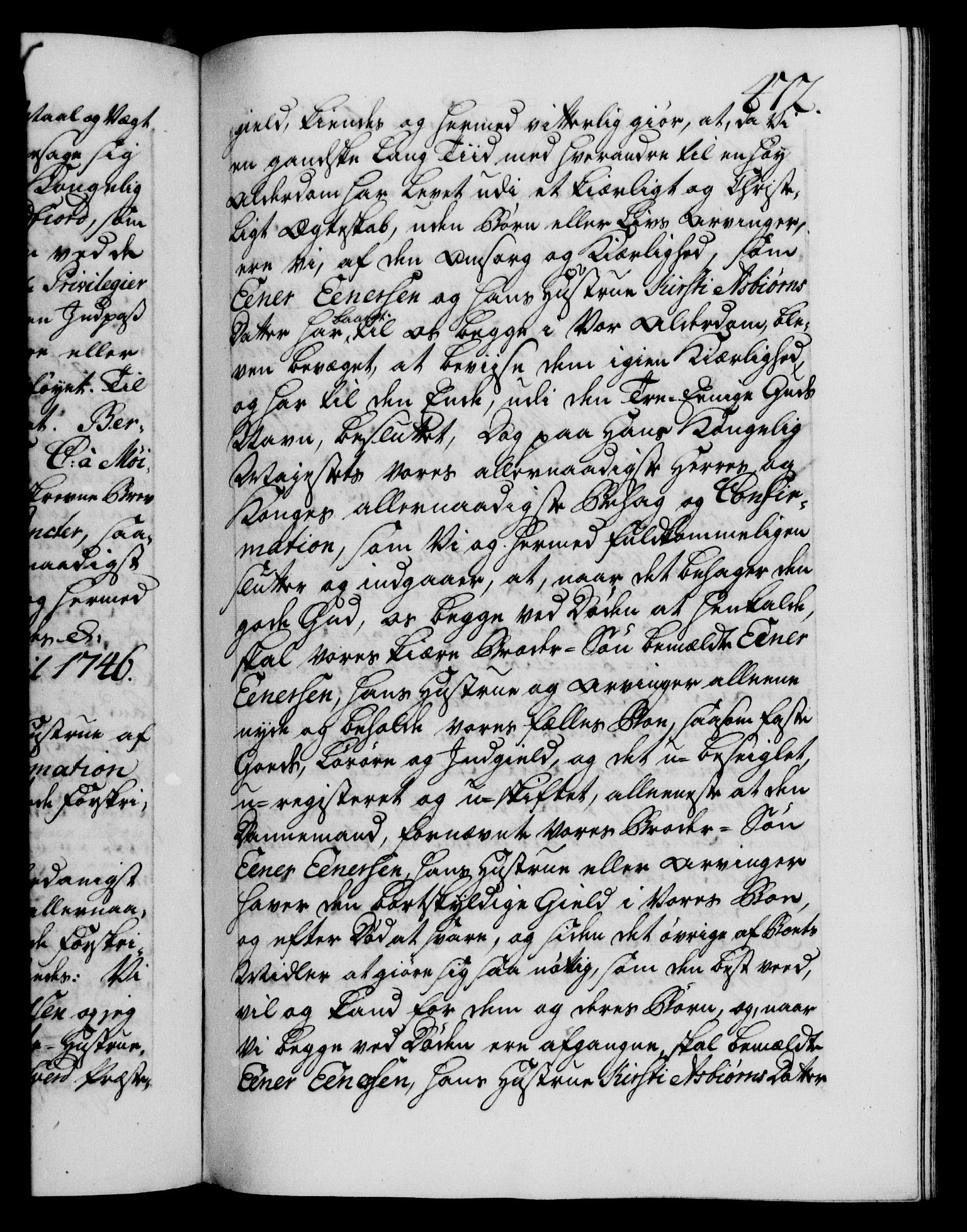 Danske Kanselli 1572-1799, AV/RA-EA-3023/F/Fc/Fca/Fcaa/L0034: Norske registre, 1745-1746, p. 472a