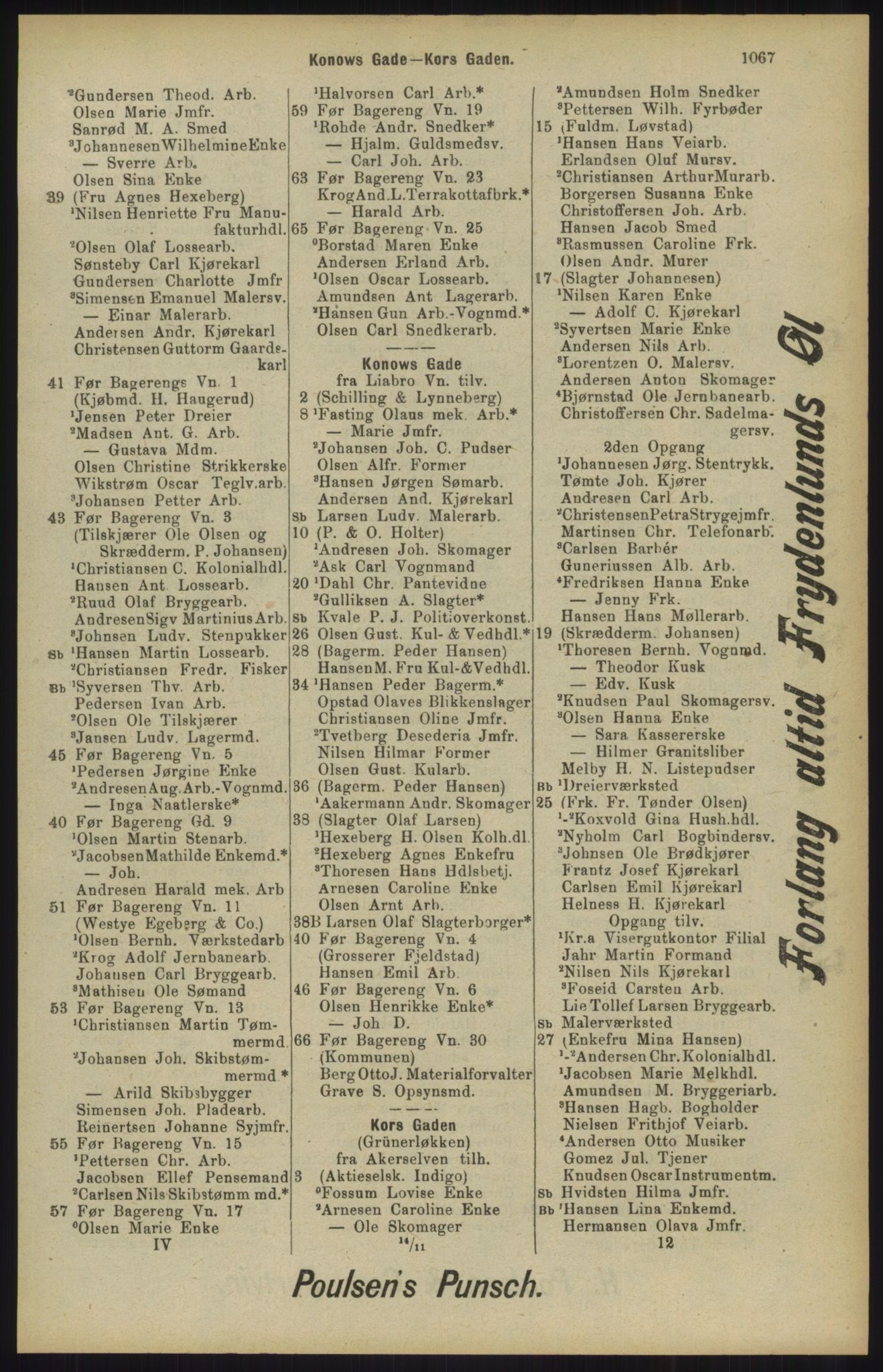 Kristiania/Oslo adressebok, PUBL/-, 1904, p. 1067