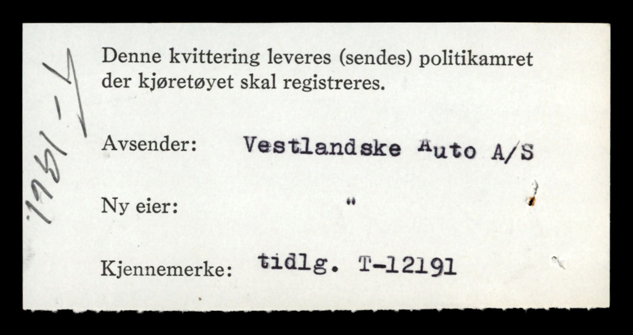 Møre og Romsdal vegkontor - Ålesund trafikkstasjon, SAT/A-4099/F/Fe/L0016: Registreringskort for kjøretøy T 1851 - T 1984, 1927-1998, p. 2396