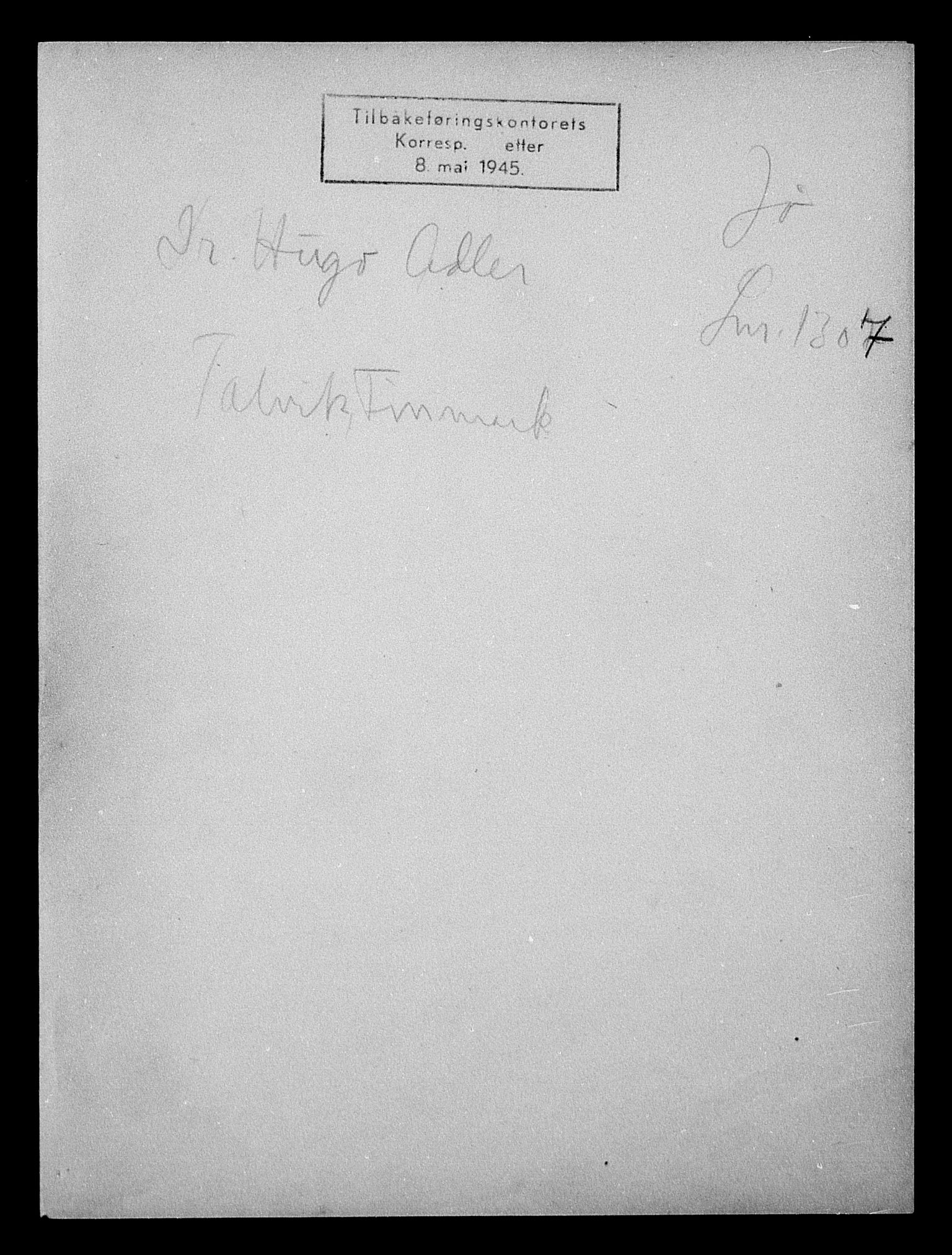 Justisdepartementet, Tilbakeføringskontoret for inndratte formuer, AV/RA-S-1564/H/Hc/Hcb/L0910: --, 1945-1947, p. 15