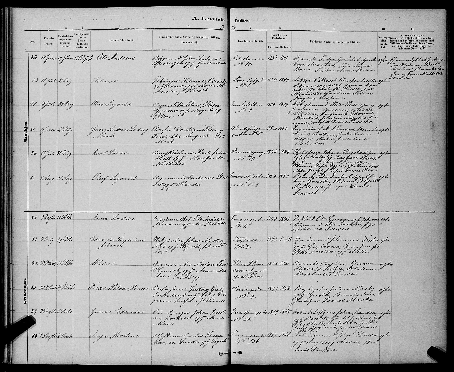 Ministerialprotokoller, klokkerbøker og fødselsregistre - Sør-Trøndelag, AV/SAT-A-1456/601/L0091: Parish register (copy) no. 601C09, 1878-1883