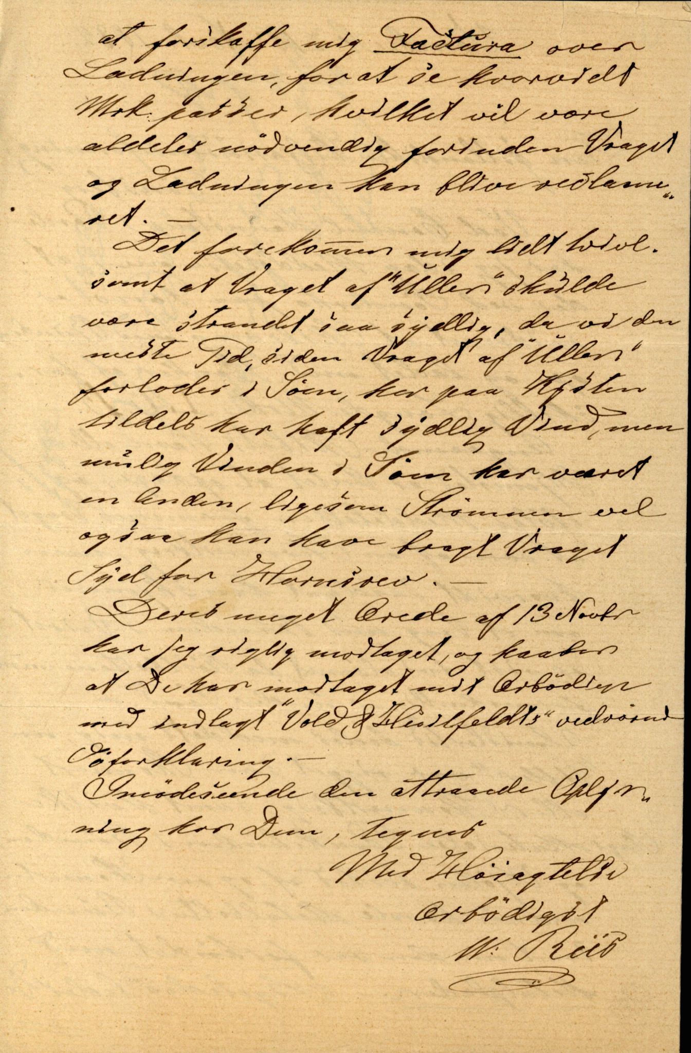 Pa 63 - Østlandske skibsassuranceforening, VEMU/A-1079/G/Ga/L0015/0012: Havaridokumenter / Vaar, Stapnæs, Tillid, Uller, Ternen, 1882, p. 66