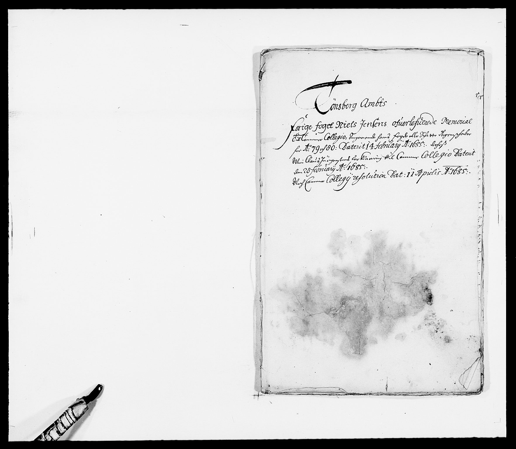 Rentekammeret inntil 1814, Reviderte regnskaper, Fogderegnskap, RA/EA-4092/R32/L1849: Fogderegnskap Jarlsberg grevskap, 1679-1680, p. 91