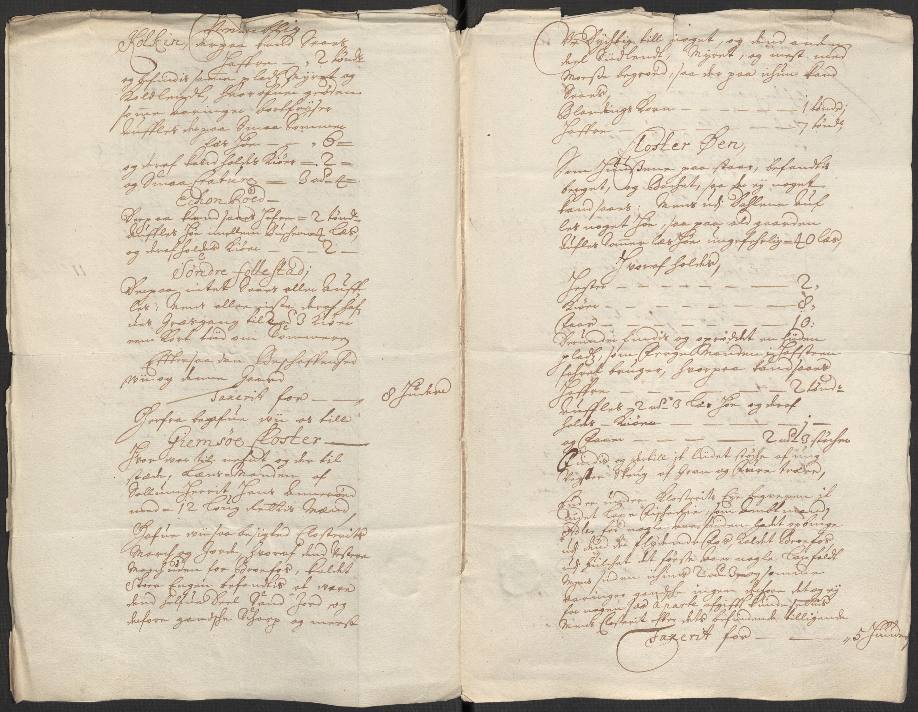 Rentekammeret inntil 1814, Reviderte regnskaper, Fogderegnskap, RA/EA-4092/R35/L2087: Fogderegnskap Øvre og Nedre Telemark, 1687-1689, p. 8