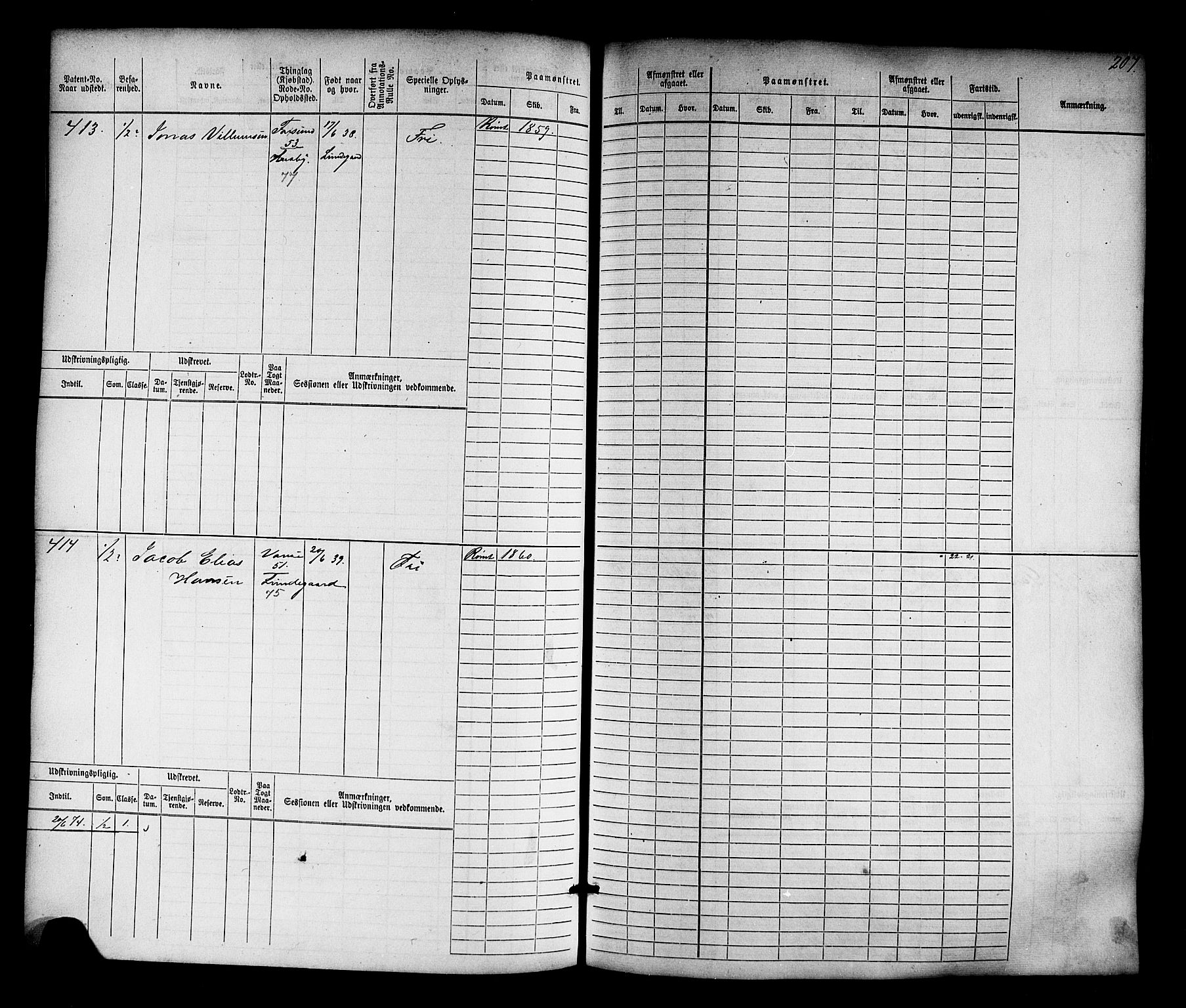 Farsund mønstringskrets, AV/SAK-2031-0017/F/Fb/L0015: Hovedrulle nr 1-770, Z-7, 1865-1896, p. 214