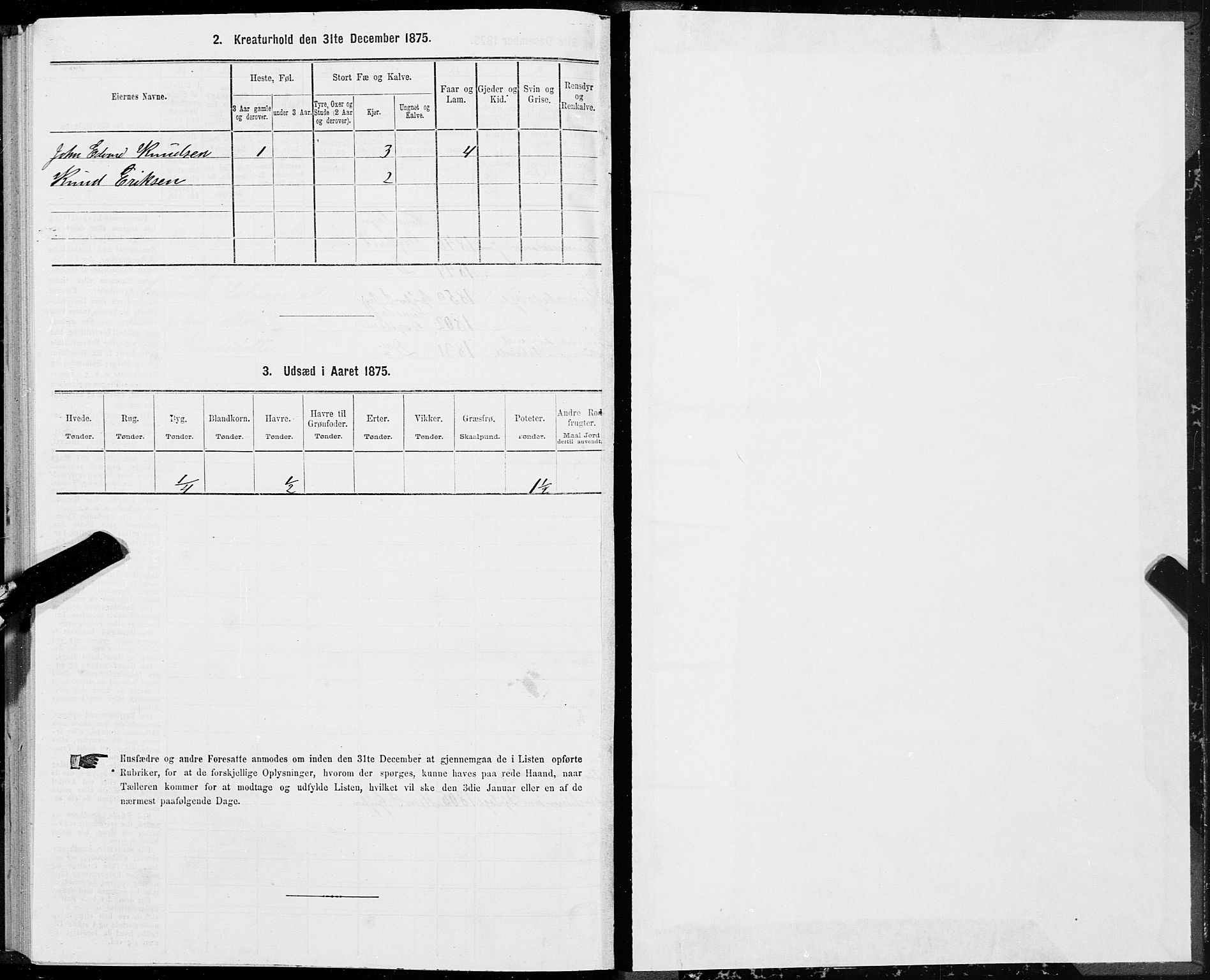 SAT, 1875 census for 1539P Grytten, 1875