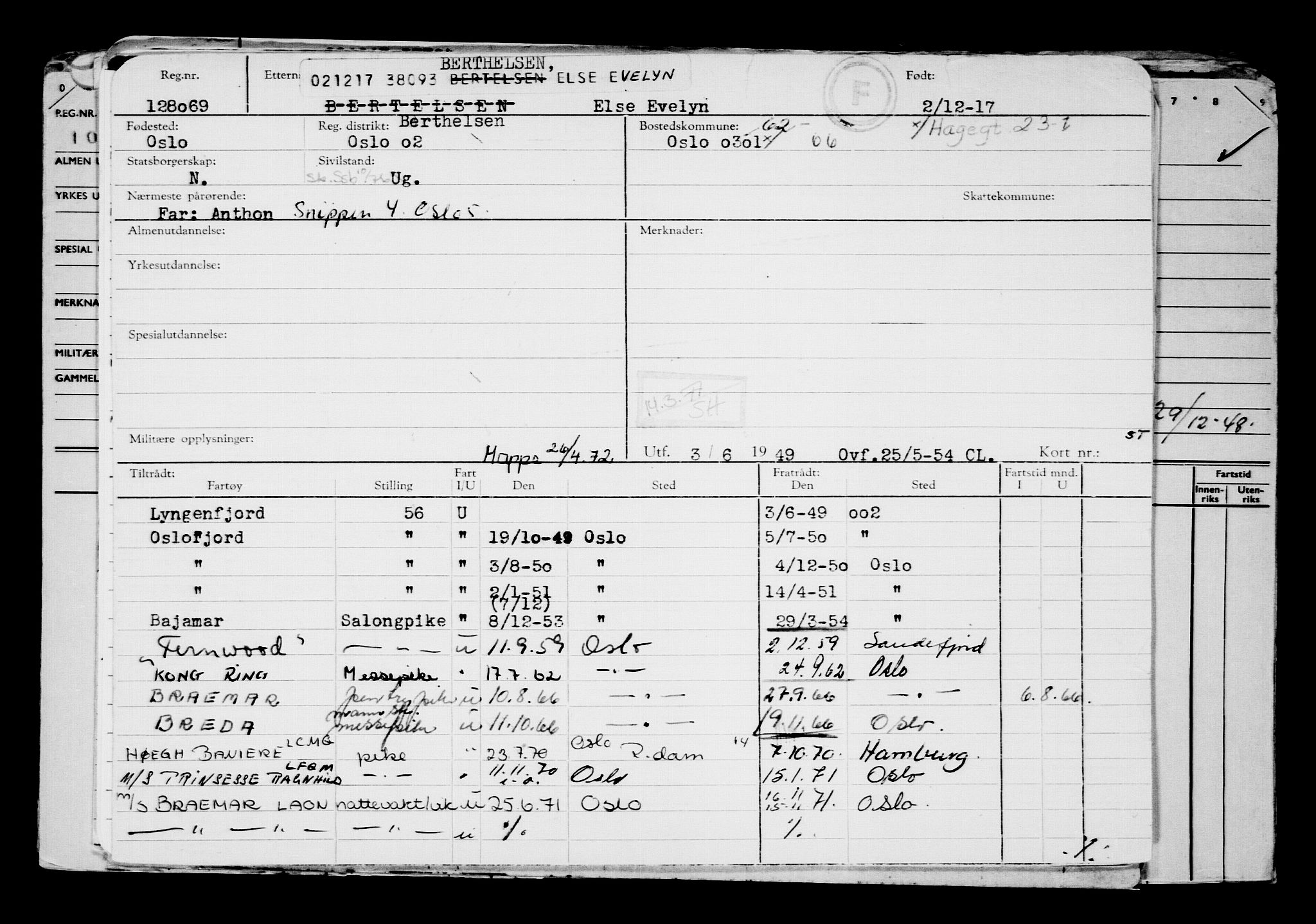 Direktoratet for sjømenn, AV/RA-S-3545/G/Gb/L0153: Hovedkort, 1917, p. 534