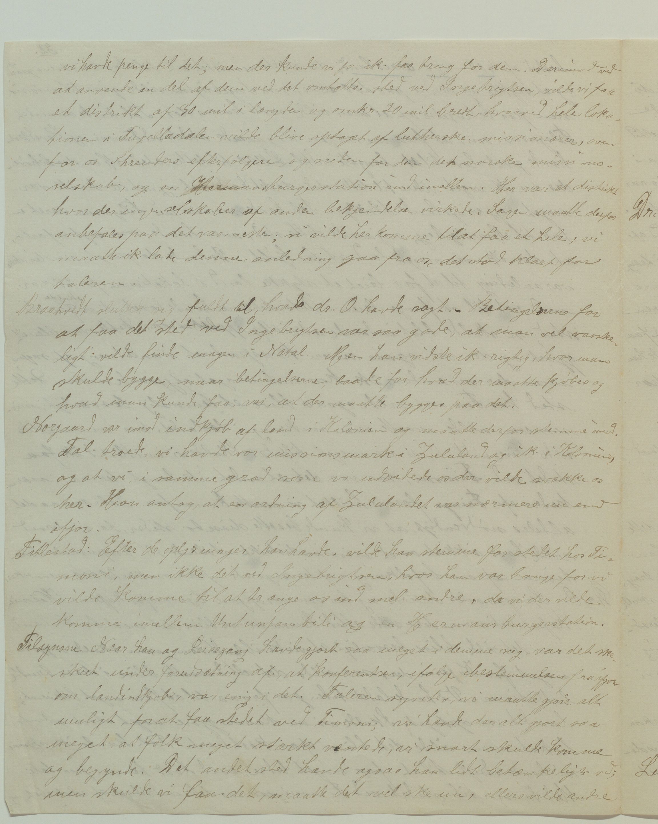 Det Norske Misjonsselskap - hovedadministrasjonen, VID/MA-A-1045/D/Da/Daa/L0036/0010: Konferansereferat og årsberetninger / Konferansereferat fra Sør-Afrika., 1885