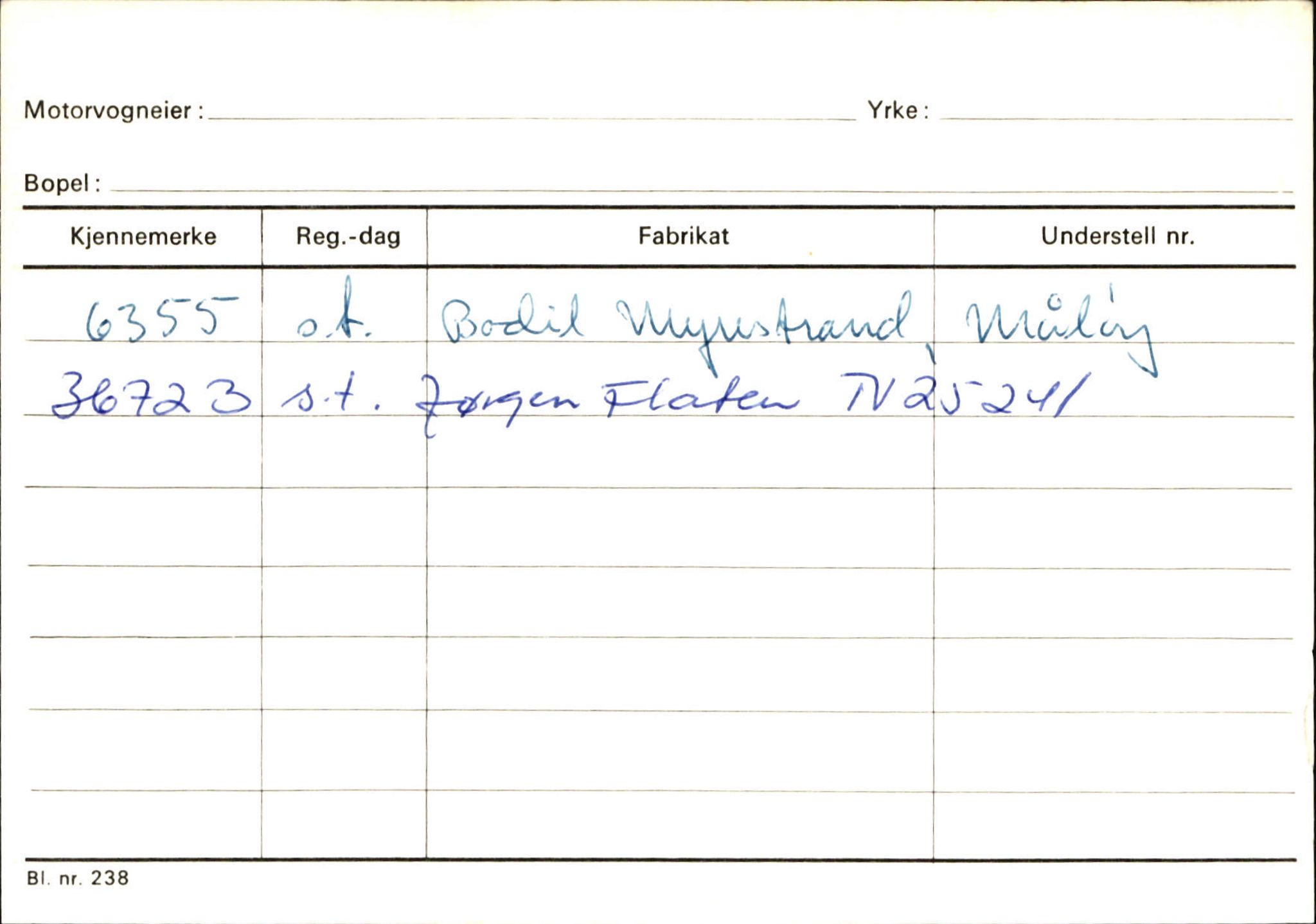 Statens vegvesen, Sogn og Fjordane vegkontor, AV/SAB-A-5301/4/F/L0133: Eigarregister Bremanger A-Å. Gaular A-H, 1945-1975, p. 30