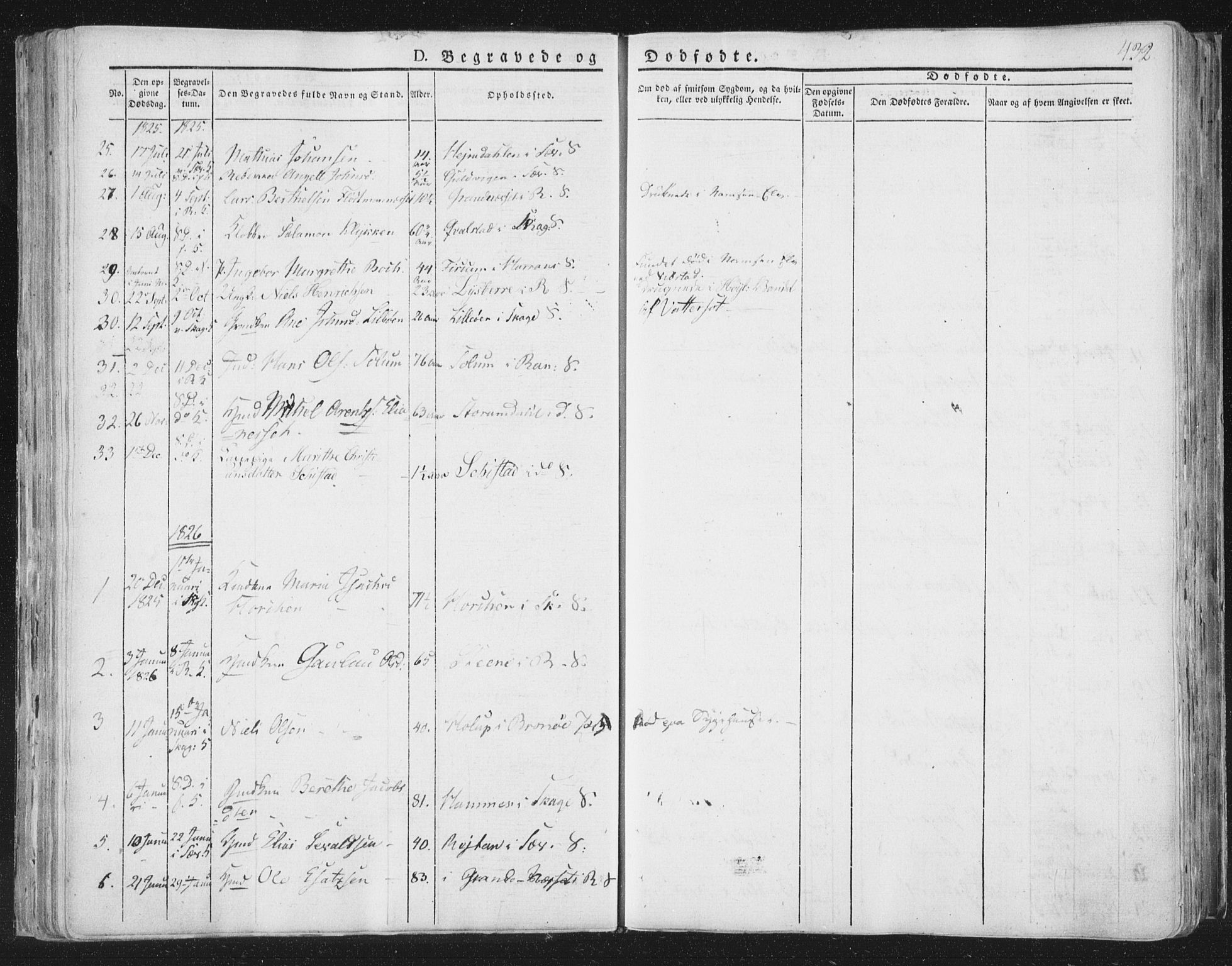 Ministerialprotokoller, klokkerbøker og fødselsregistre - Nord-Trøndelag, SAT/A-1458/764/L0552: Parish register (official) no. 764A07b, 1824-1865, p. 432