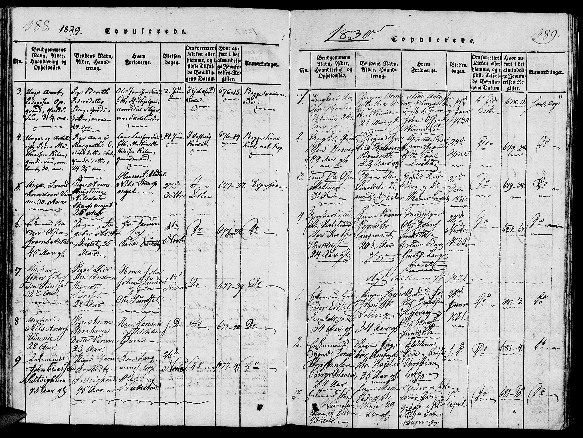 Ministerialprotokoller, klokkerbøker og fødselsregistre - Nord-Trøndelag, SAT/A-1458/733/L0322: Parish register (official) no. 733A01, 1817-1842, p. 388-389