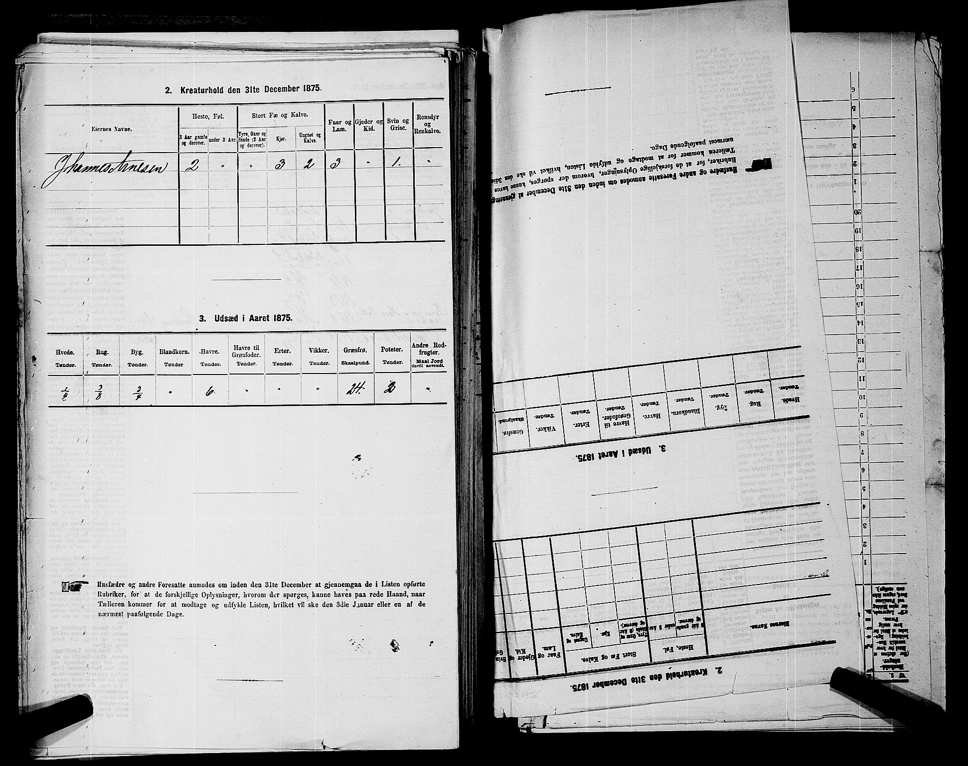 RA, 1875 census for 0212P Kråkstad, 1875, p. 1003