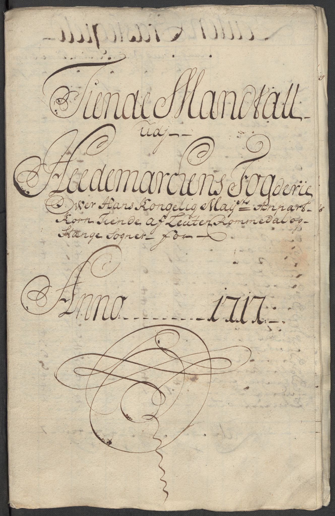 Rentekammeret inntil 1814, Reviderte regnskaper, Fogderegnskap, RA/EA-4092/R16/L1056: Fogderegnskap Hedmark, 1717, p. 261
