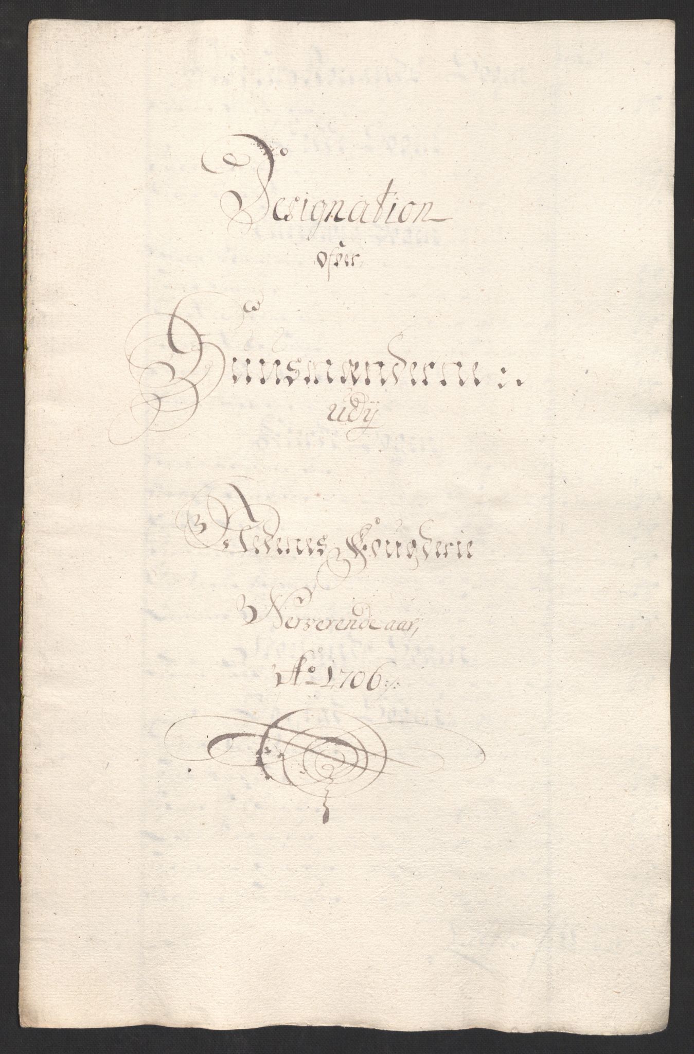 Rentekammeret inntil 1814, Reviderte regnskaper, Fogderegnskap, RA/EA-4092/R39/L2318: Fogderegnskap Nedenes, 1706-1709, p. 49