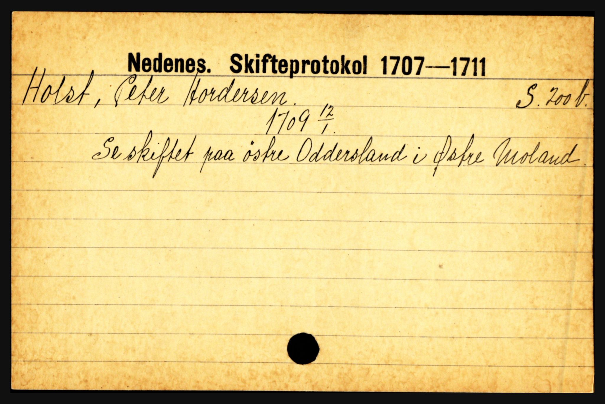 Nedenes sorenskriveri før 1824, AV/SAK-1221-0007/H, p. 12535