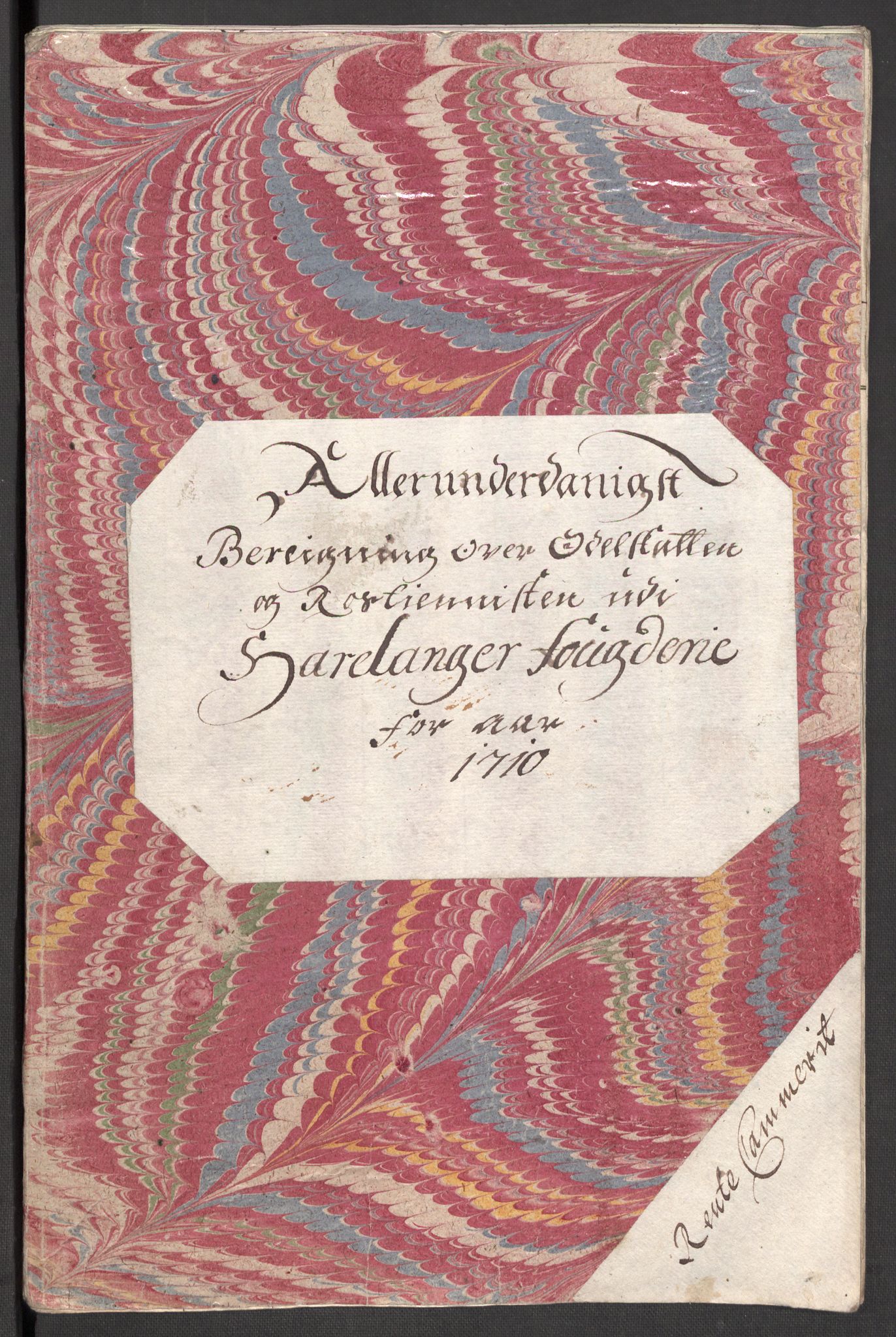 Rentekammeret inntil 1814, Reviderte regnskaper, Fogderegnskap, AV/RA-EA-4092/R48/L2986: Fogderegnskap Sunnhordland og Hardanger, 1709-1710, p. 499