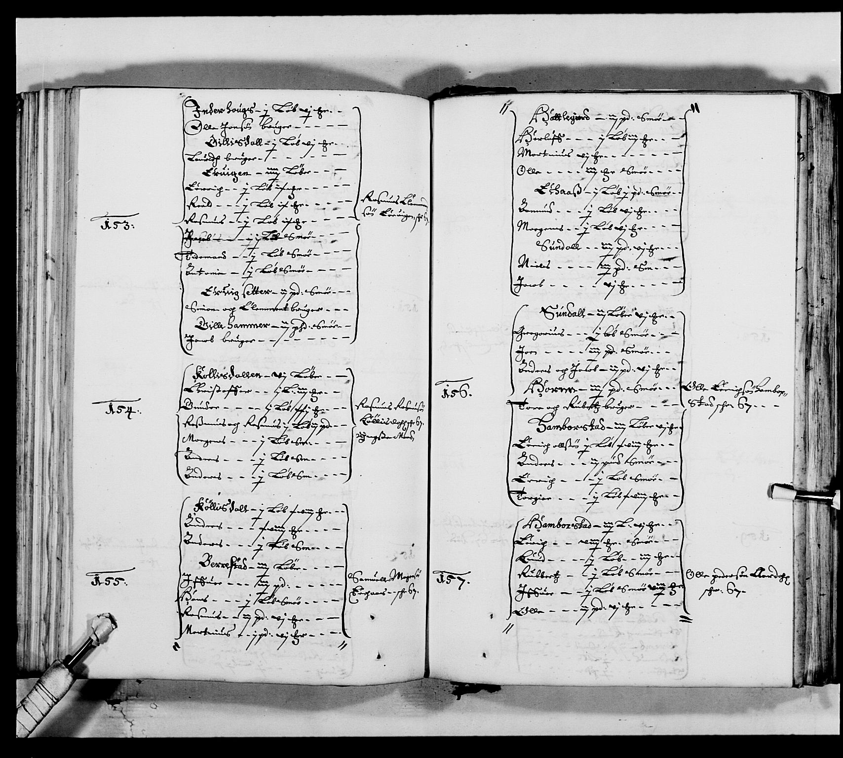 Kommanderende general (KG I) med Det norske krigsdirektorium, AV/RA-EA-5419/E/Ea/L0516: Bergenhusiske regiment, 1660-1712, p. 193