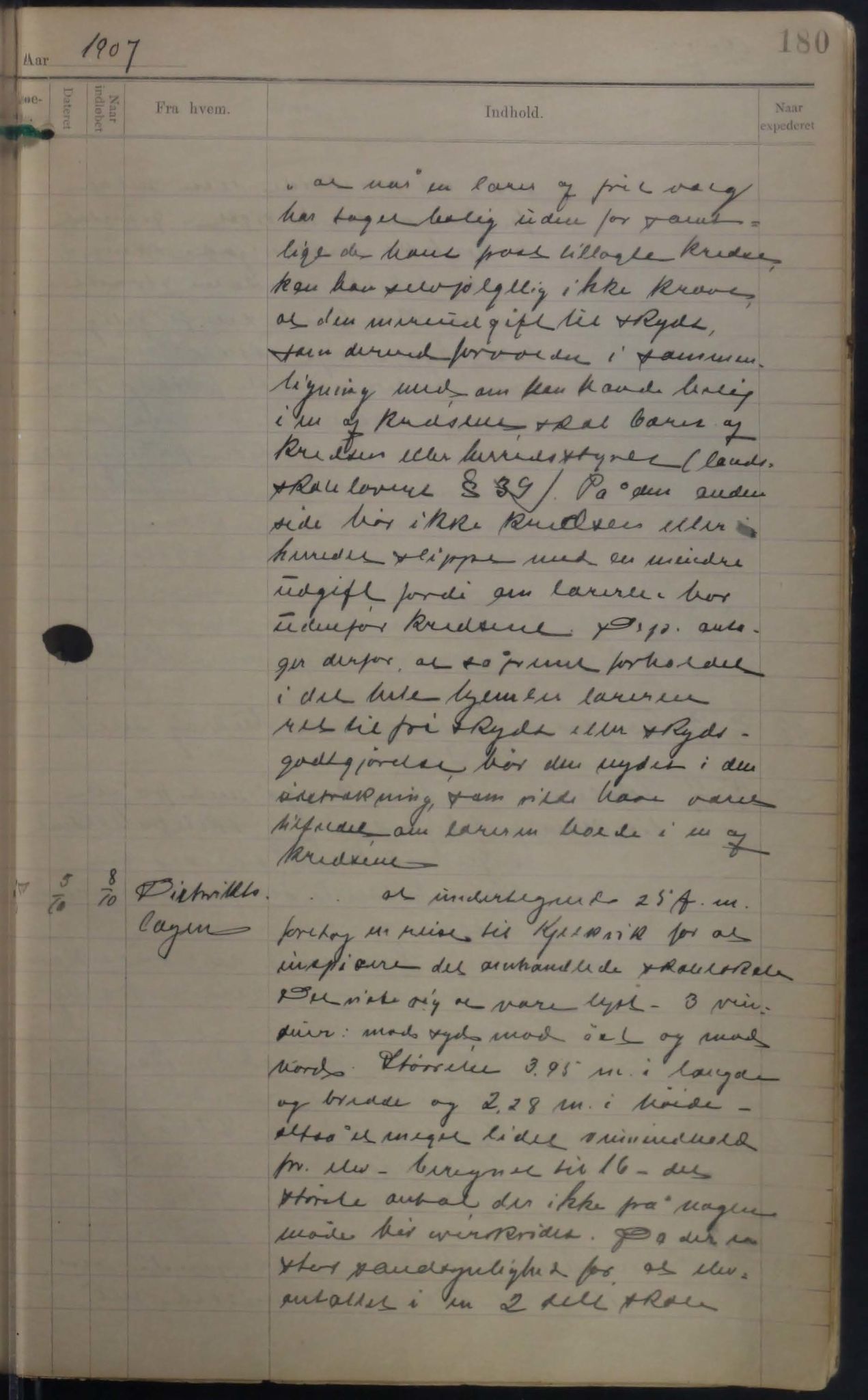 Tysfjord kommune. Skolestyret, AIN/K-18500.510/220/L0002: Brevjournal for Tysfjord Skolestyre, 1890-1910