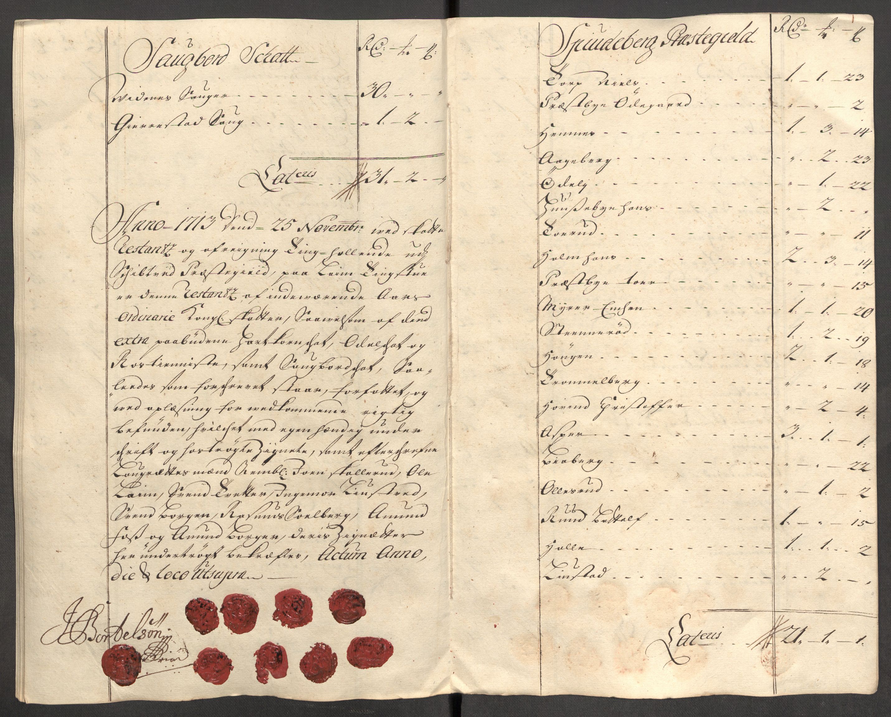 Rentekammeret inntil 1814, Reviderte regnskaper, Fogderegnskap, RA/EA-4092/R07/L0307: Fogderegnskap Rakkestad, Heggen og Frøland, 1713, p. 126