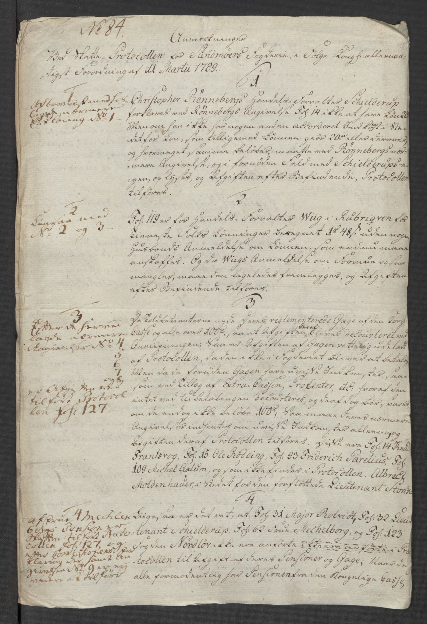 Rentekammeret inntil 1814, Reviderte regnskaper, Mindre regnskaper, RA/EA-4068/Rf/Rfe/L0049: Sunnhordland og Hardanger fogderi, Sunnmøre fogderi, 1789, p. 321