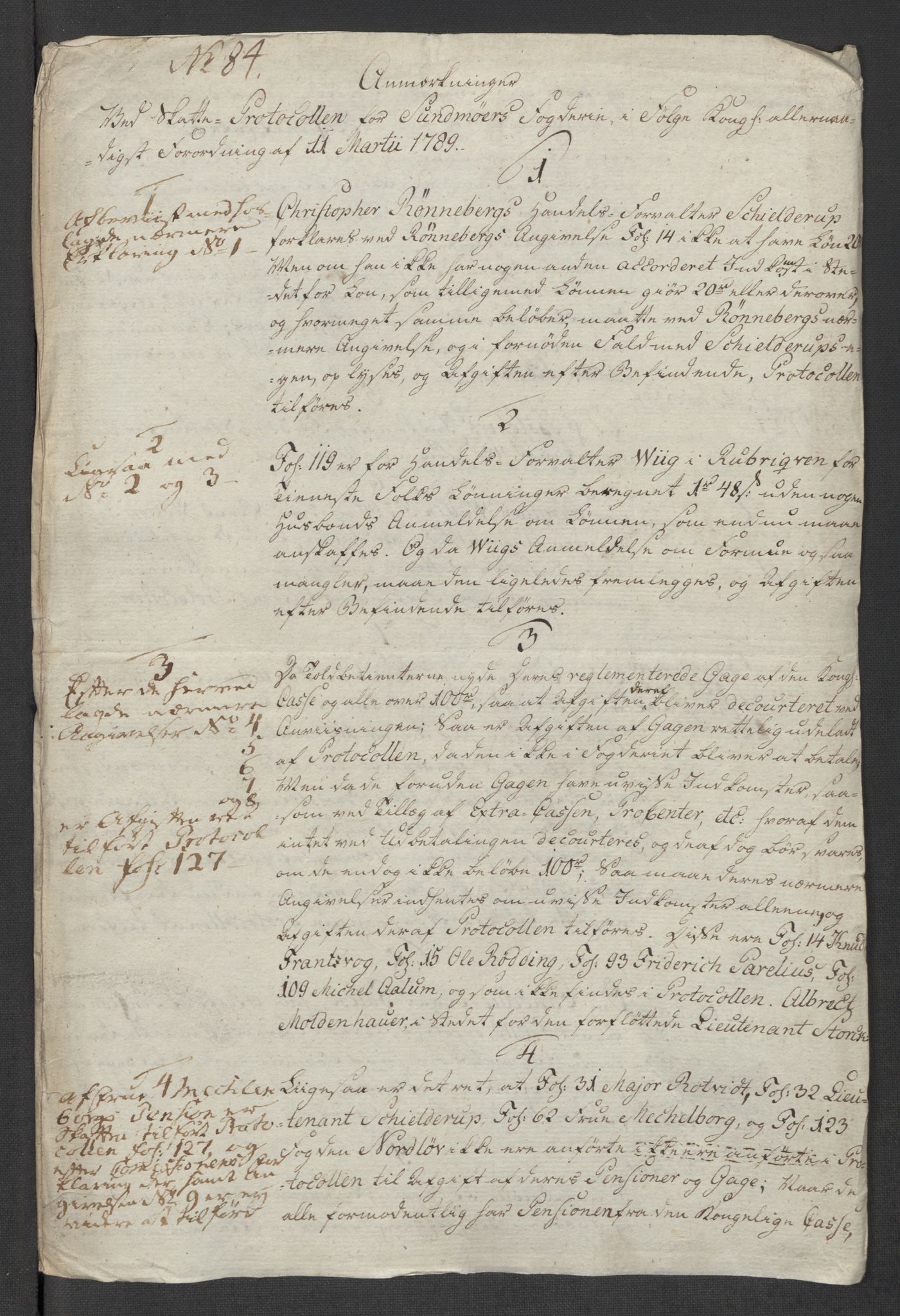 Rentekammeret inntil 1814, Reviderte regnskaper, Mindre regnskaper, AV/RA-EA-4068/Rf/Rfe/L0049: Sunnhordland og Hardanger fogderi, Sunnmøre fogderi, 1789, p. 321