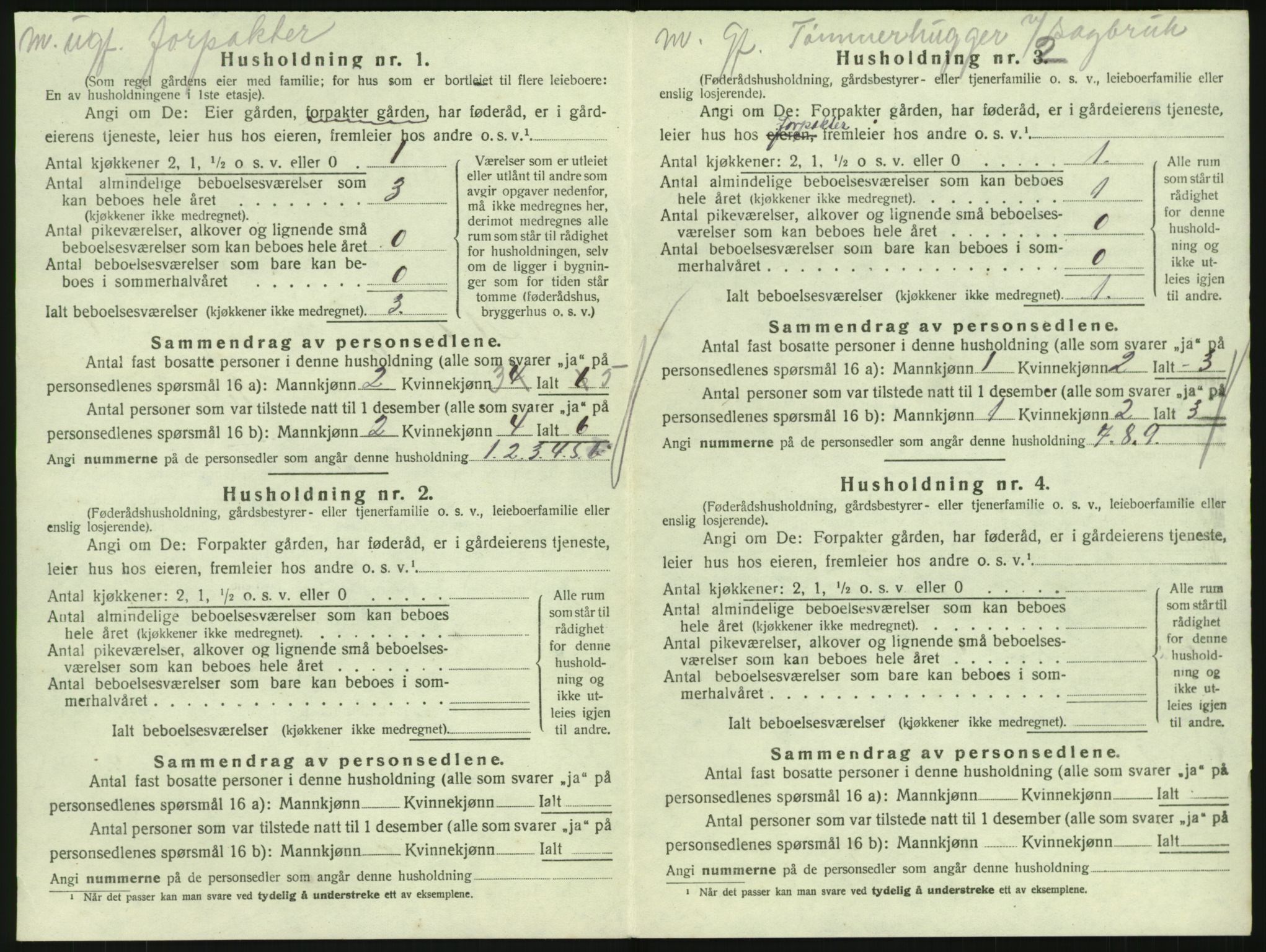 SAKO, 1920 census for Hedrum, 1920, p. 624