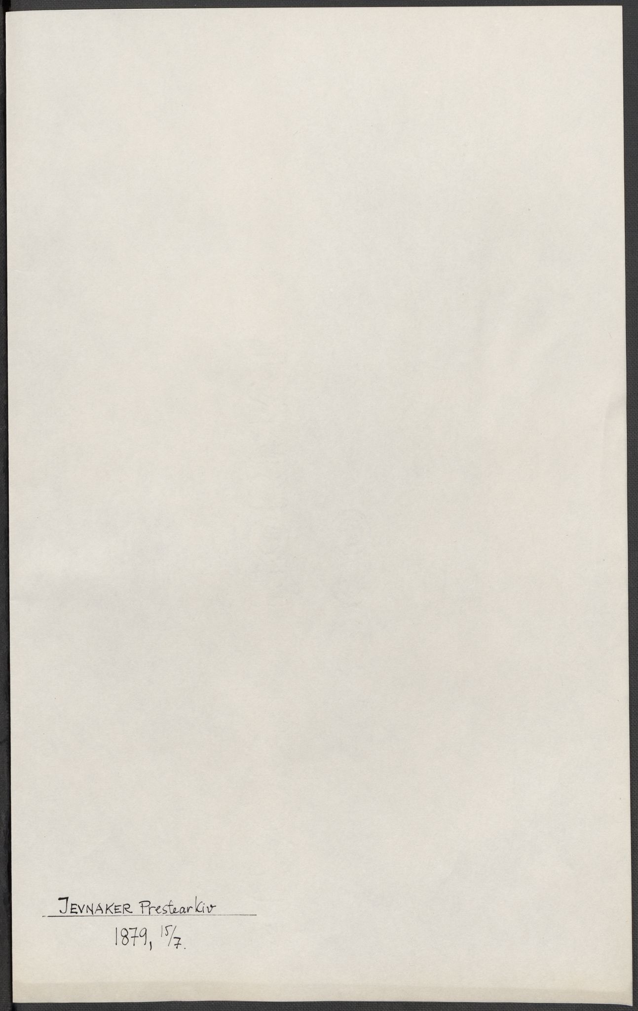 Riksarkivets diplomsamling, RA/EA-5965/F15/L0014: Prestearkiv - Oppland, 1696-1879, p. 228
