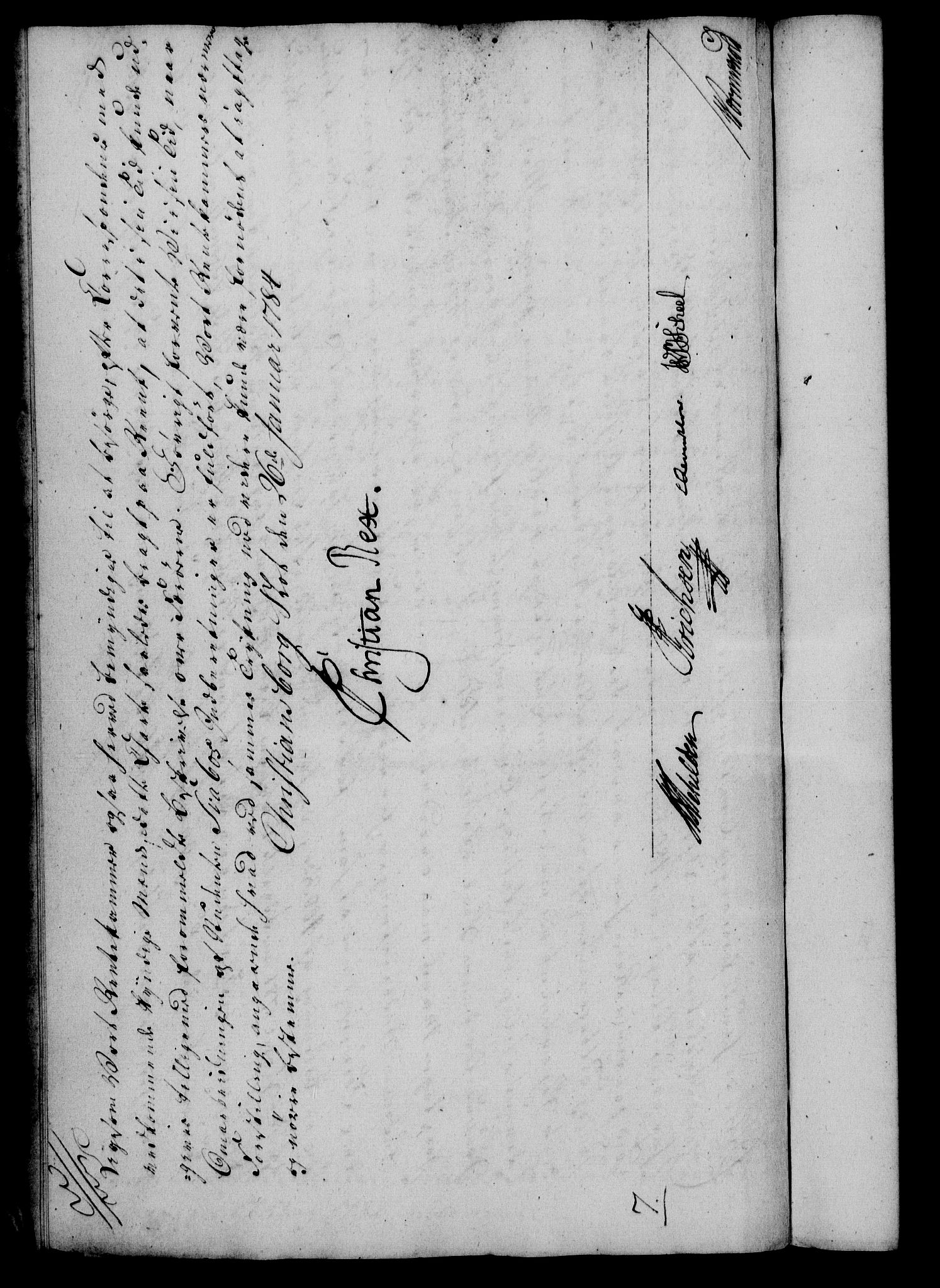 Rentekammeret, Kammerkanselliet, RA/EA-3111/G/Gf/Gfa/L0066: Norsk relasjons- og resolusjonsprotokoll (merket RK 52.66), 1784, p. 109